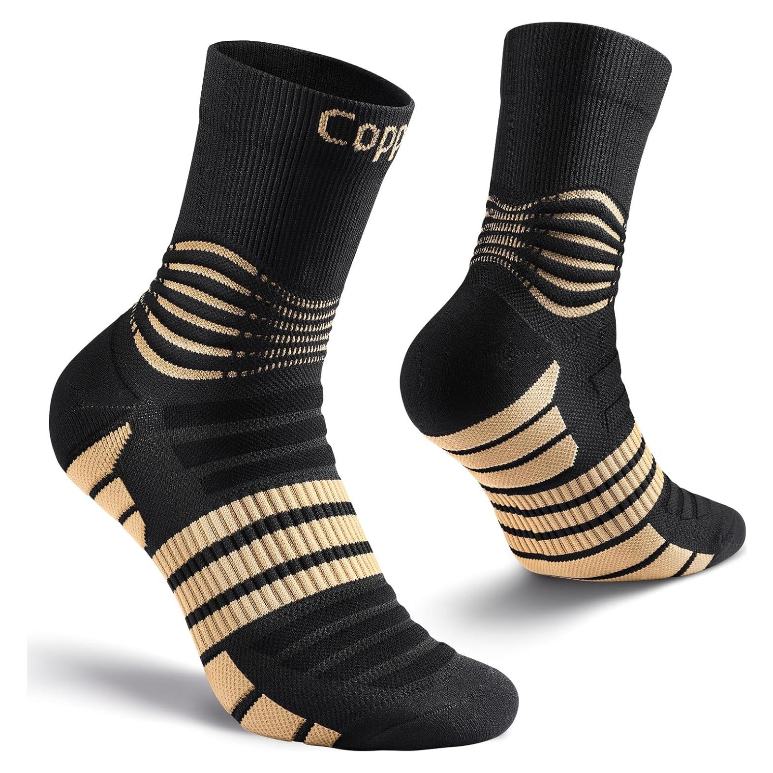 Calcetines de Compresión de Cobre NEENCA para Alivio del Dolor