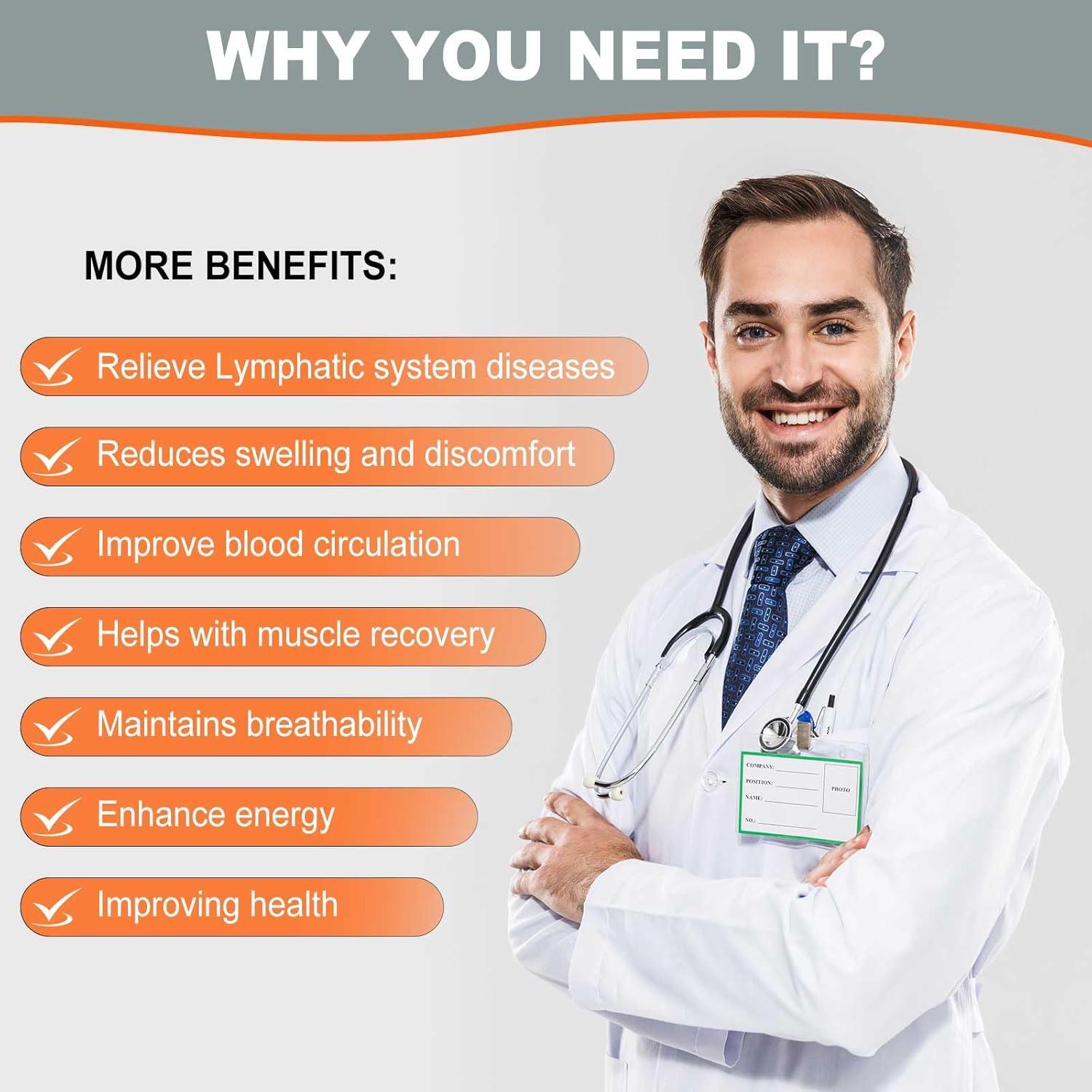 Calcetines de Compresión Bodala Talla 4X Grande 20-30 mmHg