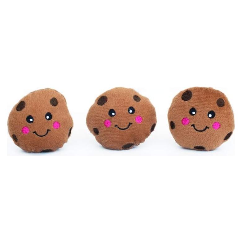 Juguetes Interactivos para Perros ZippyPaws Miniz - Paquete de 3