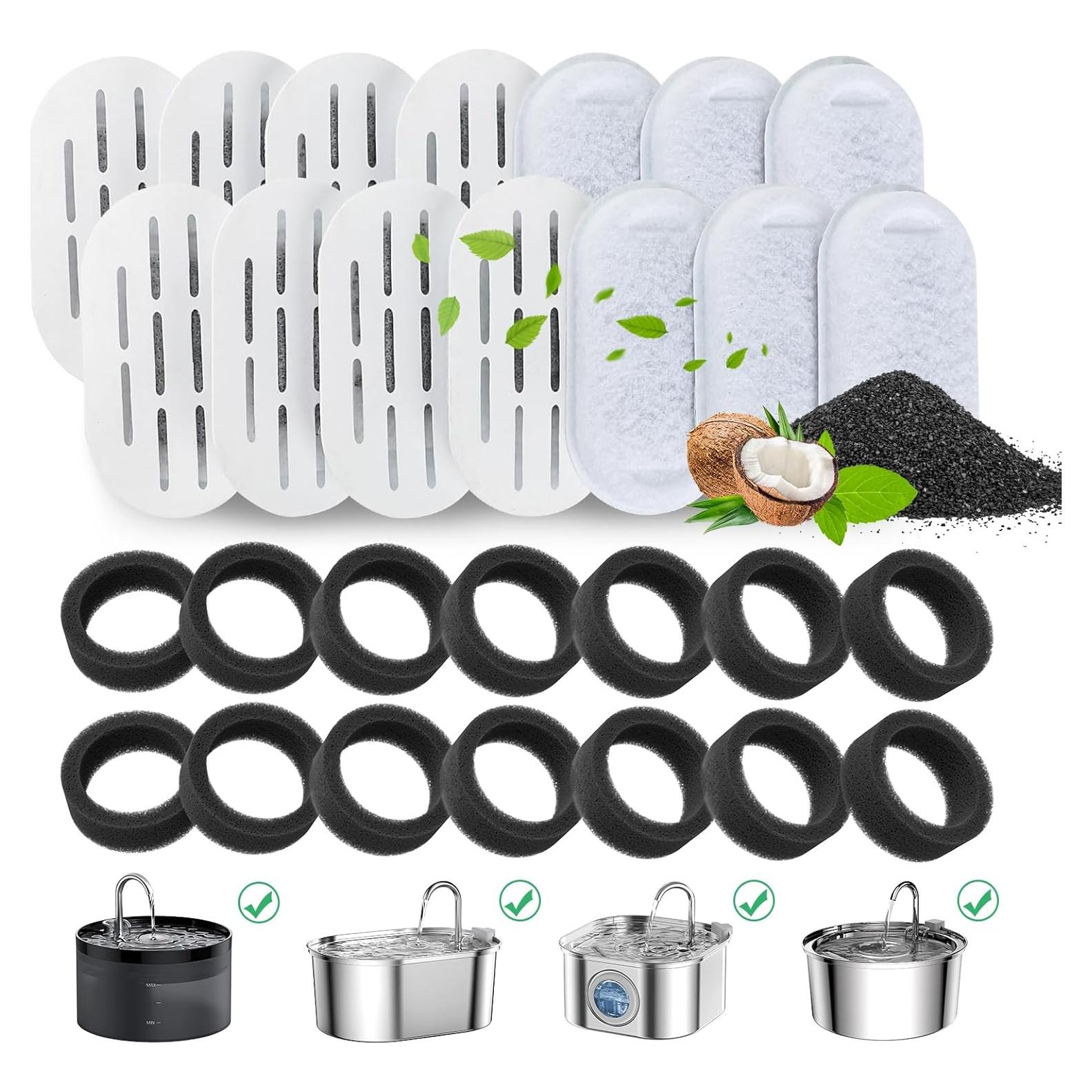 Filtros de Agua para Gatos DOOOB - Paquete de 28 Unidades