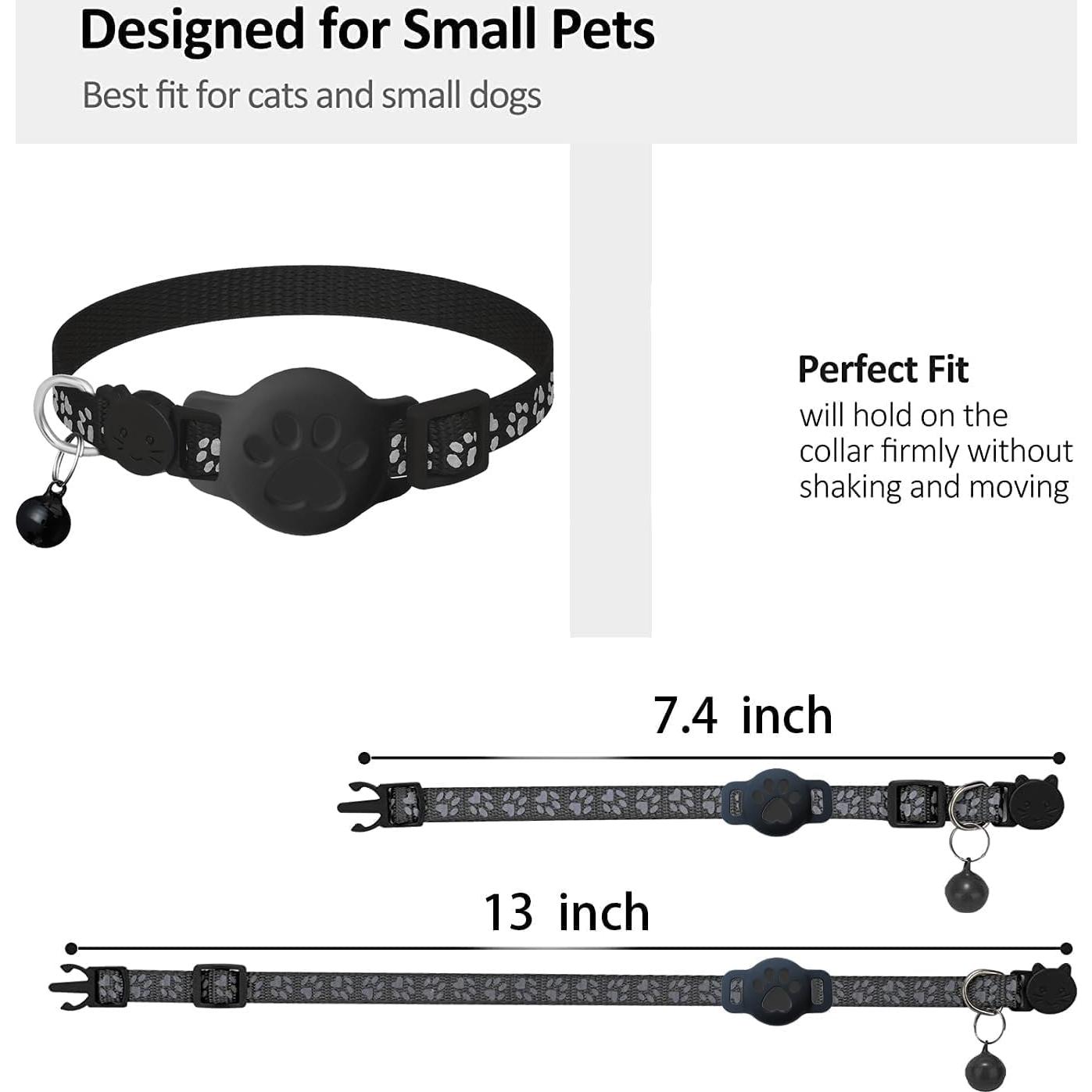 Collar GPS para Gatos DCZSDJT Impermeable Sin Cuota Mensual