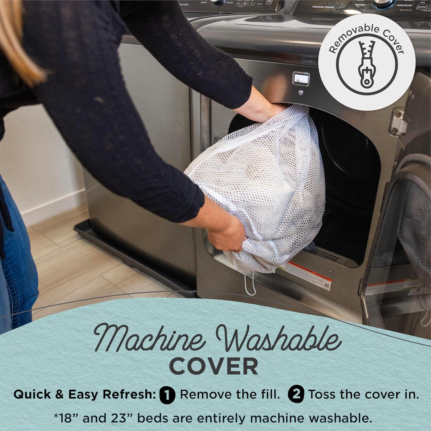 Cama Donut Calmante para Perros y Gatos Mejores Amigos 91cm Gris