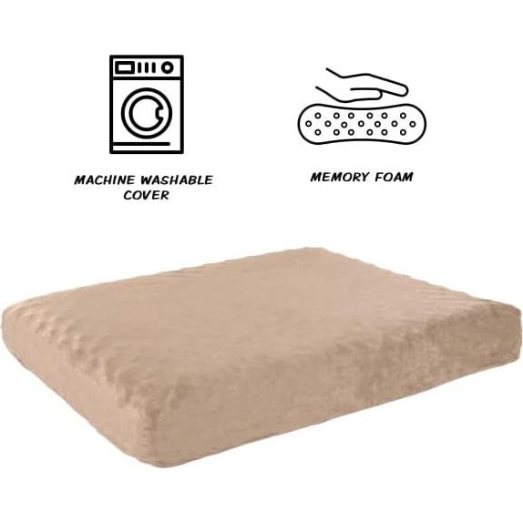 Cama ortopédica para perros PETMAKER 66x48 cm viscoelástica