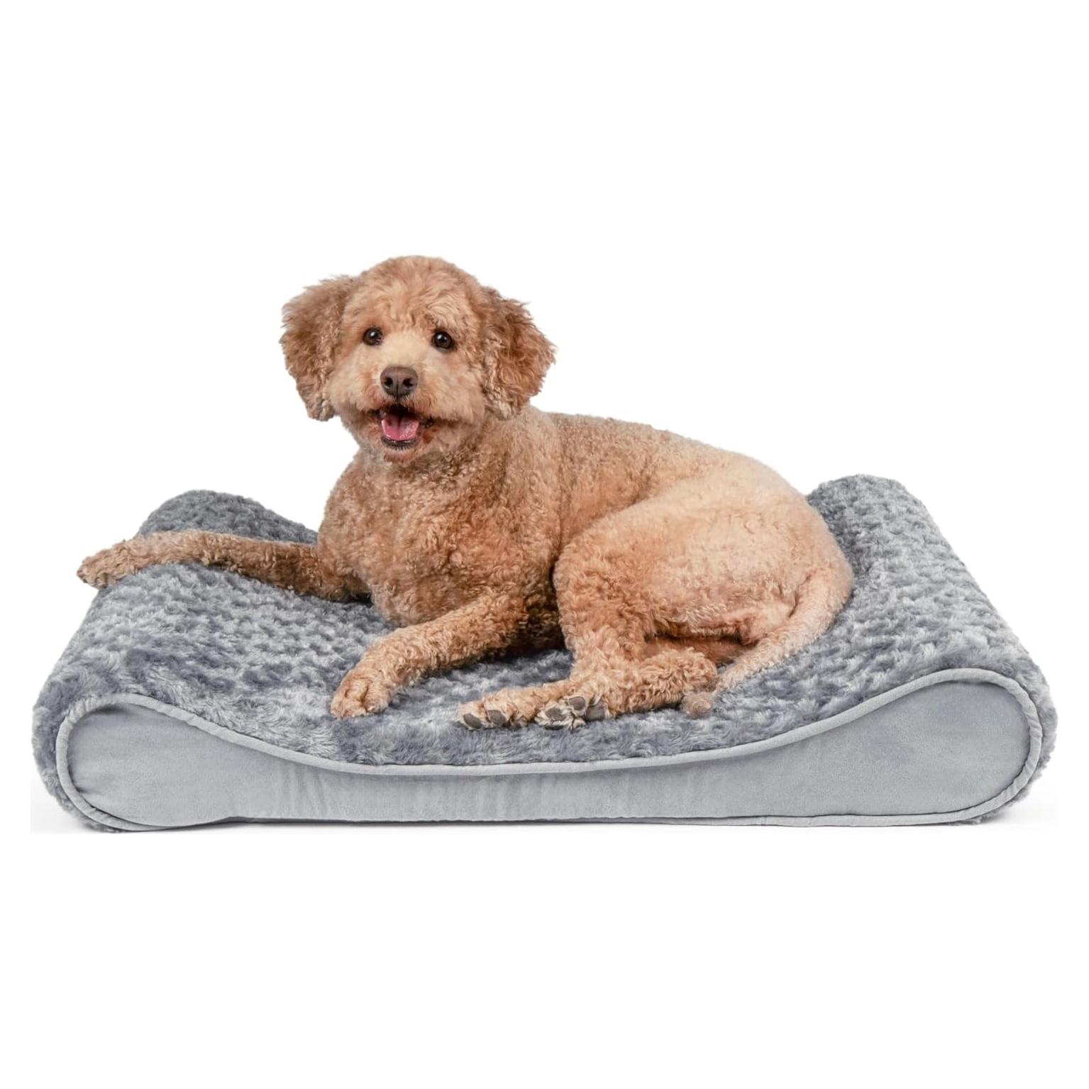 Cama ortopédica Furhaven para perros hasta 10.4 kg - Gris