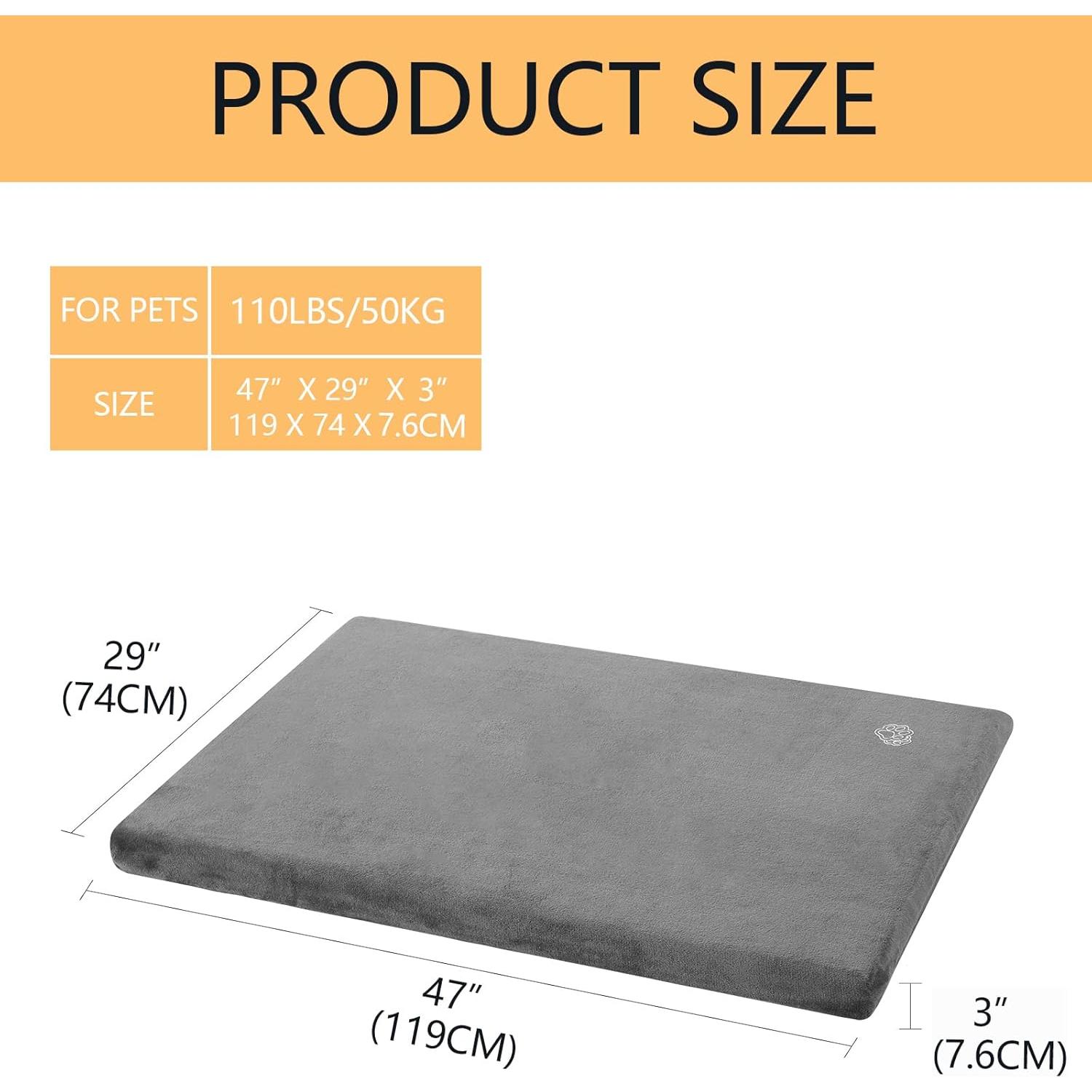 Colchoneta para Perros EMPSIGN XXL Reversible Impermeable 47x29cm