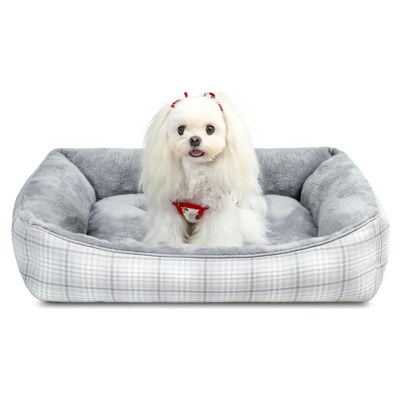 Cama Ortopédica para Perros MIHIKK 63.5x53.3cm Gris
