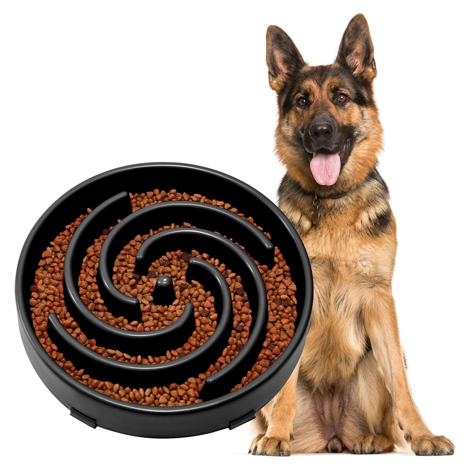 Cuenco Antigulpido JASGOOD para Perros Grandes y Medianos