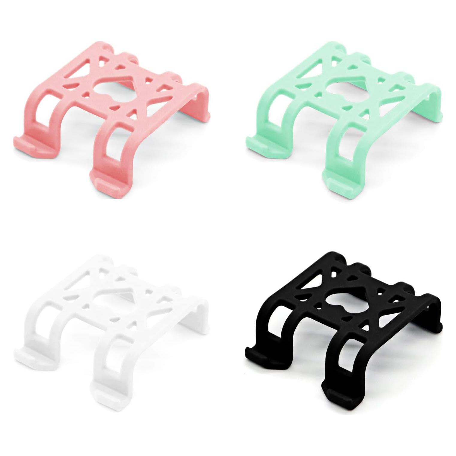 4 Clips de Goma Quilax para Localizador GPS de Mascotas