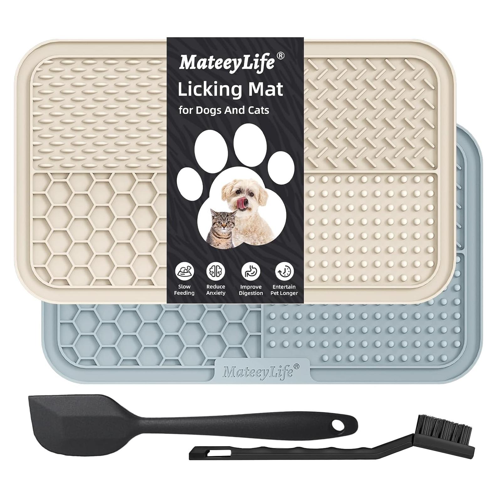 Alfombrilla de Lamer Grande MateeyLife 25.1x15.2cm para Perros