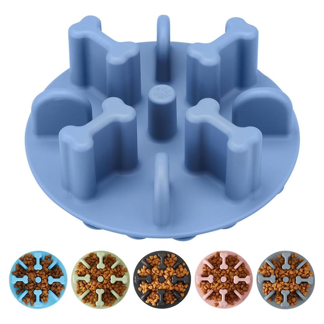 Inserto de Alimentador Lento Animire S - Silicona Azul 8.9cm