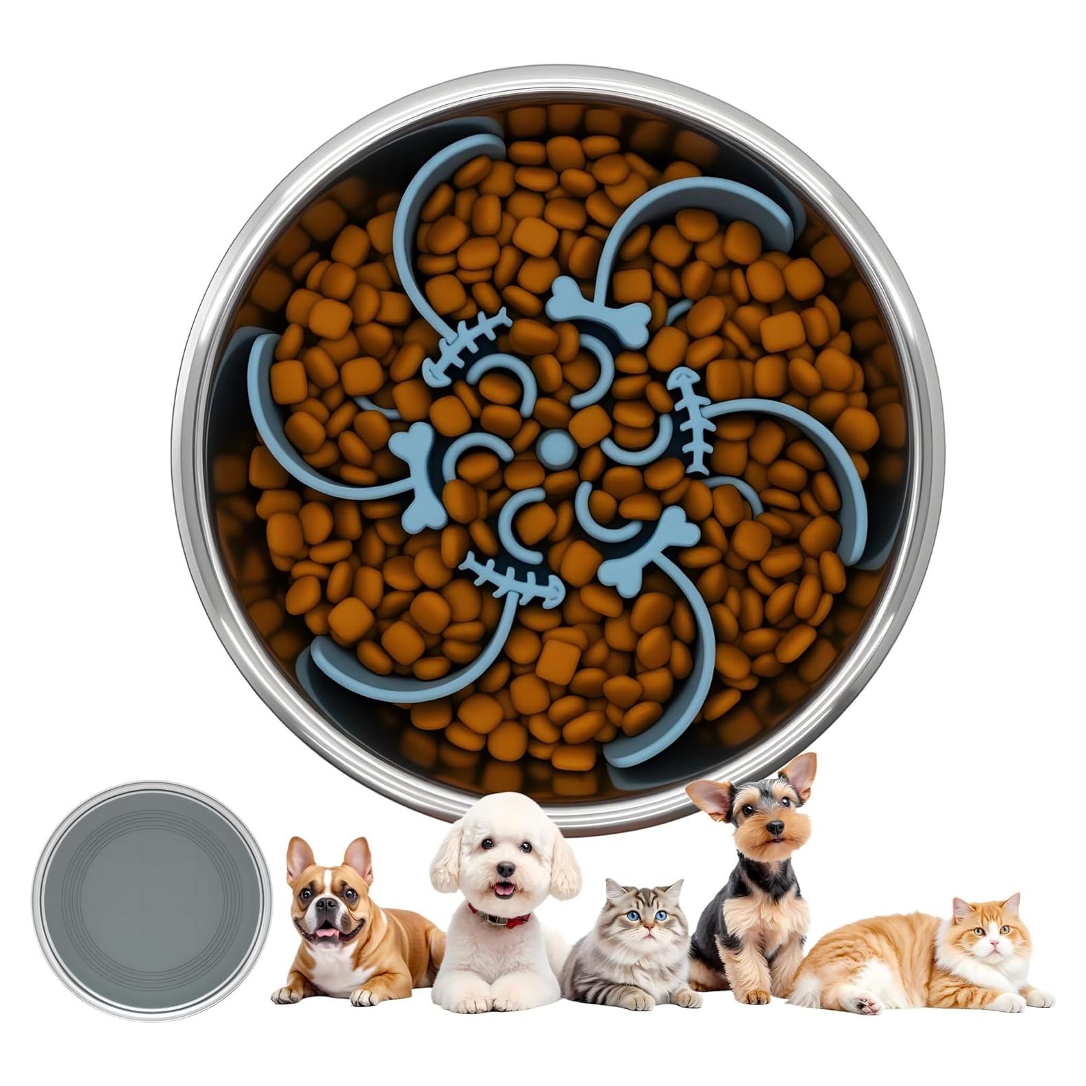 Cuenco para Perros 2 en 1 Goo Thing con Base Antideslizante