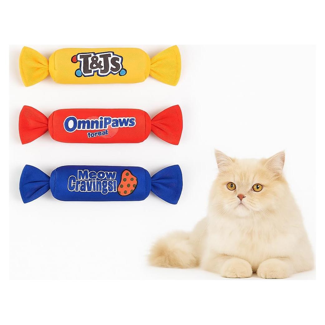 Juguetes de Caramelo para Gatos PetPrana - Paquete de 3