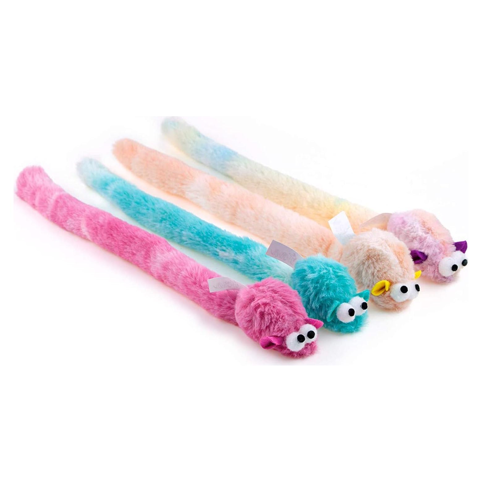 Juguetes para Gato de Peluche CHIWAVA 4 Piezas 38 cm