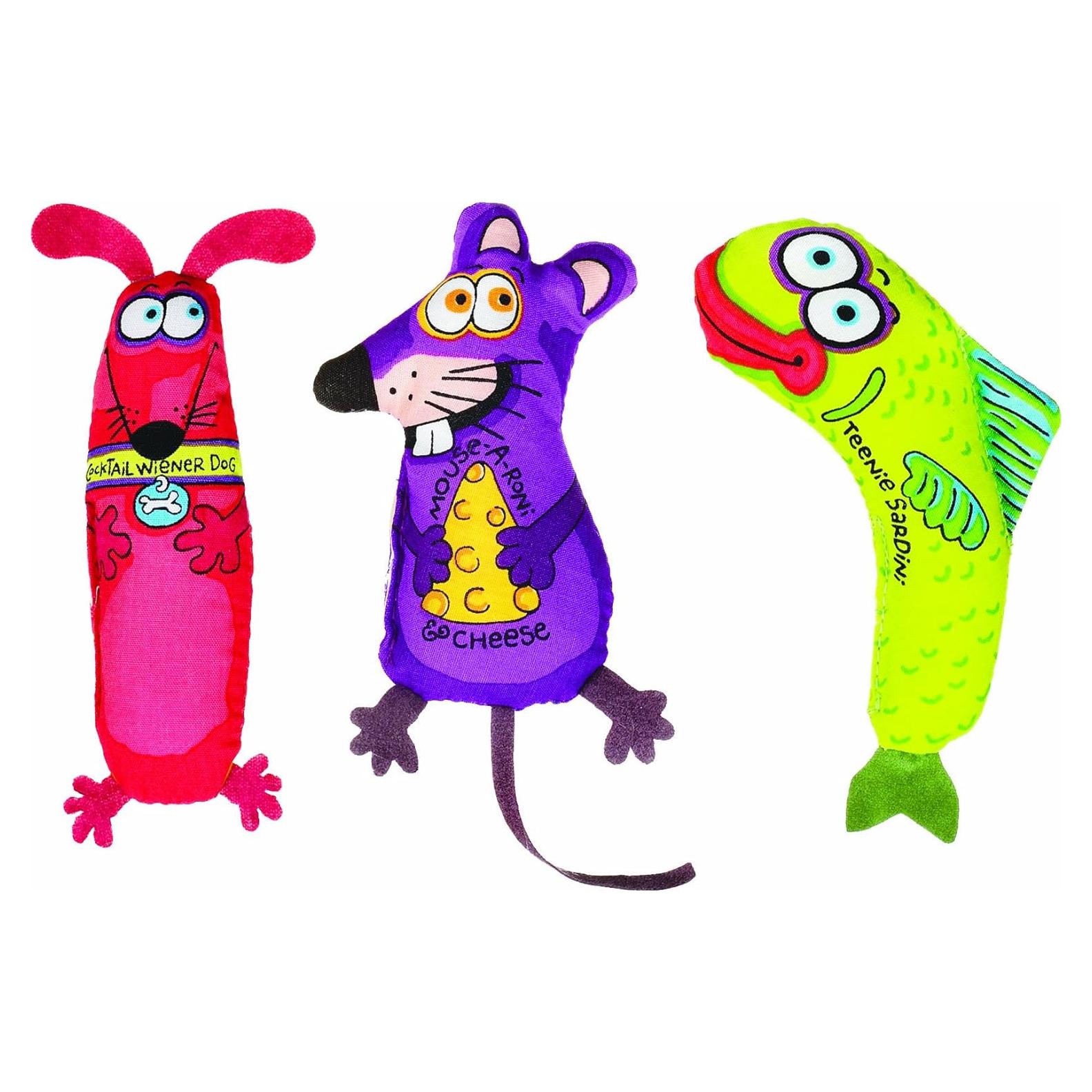 Juguete para Gato Doskocil 2-Pack con Hierba Gatera