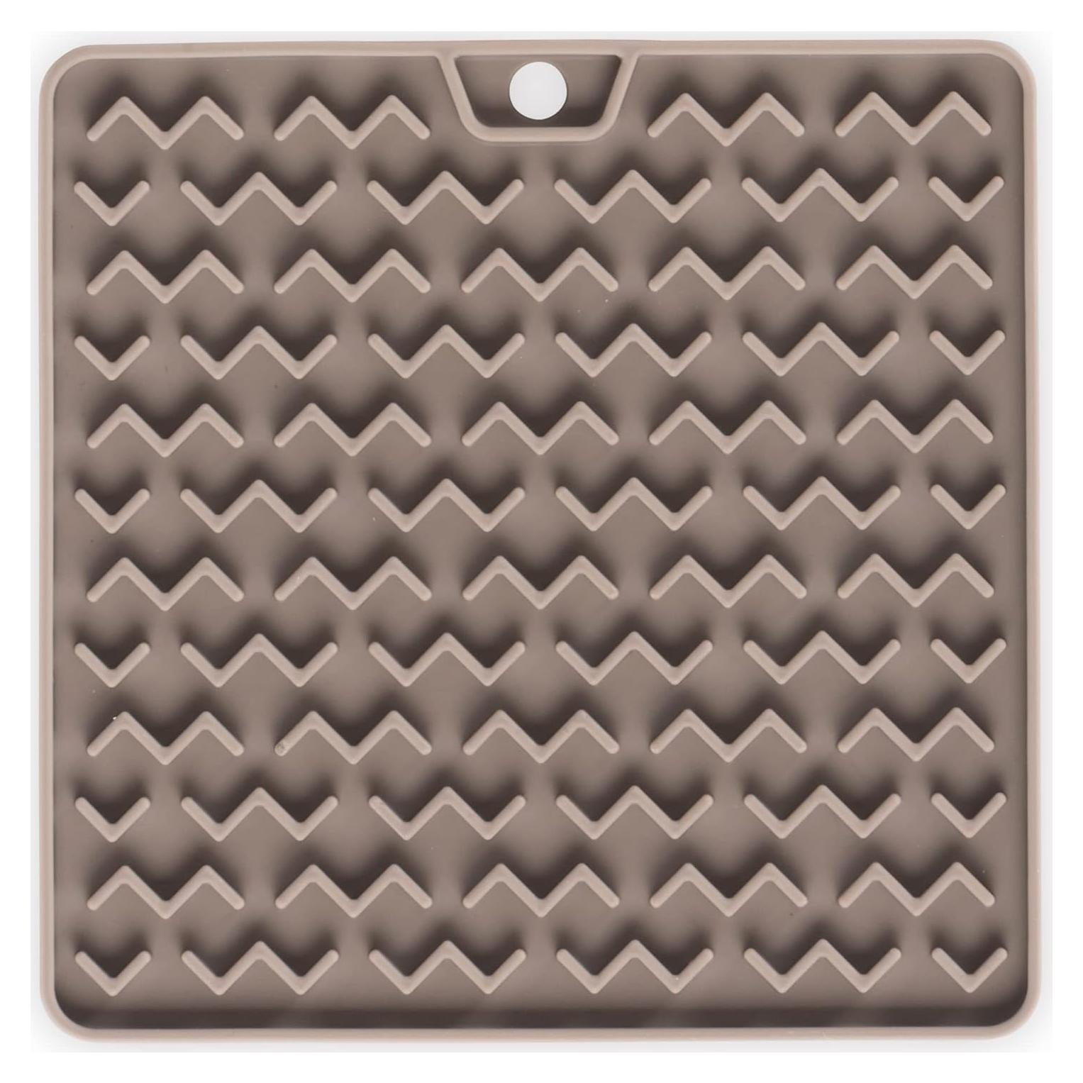 Tapete Interactivo de Silicona Messy Mutts 14x14 cm para Gatos y Perros