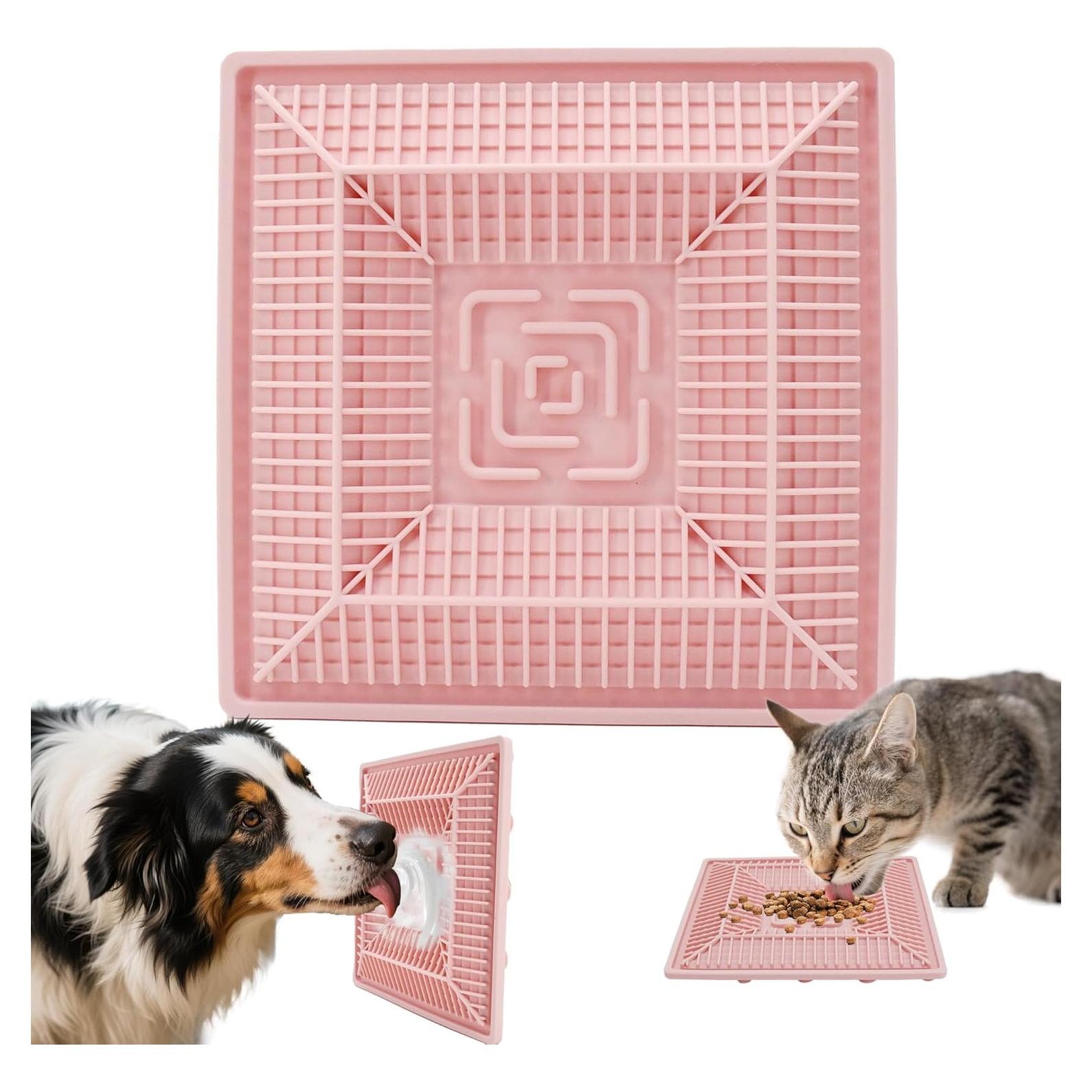 Alfombrilla Lick PawSailor Rosa 22.1cm para Perros y Gatos