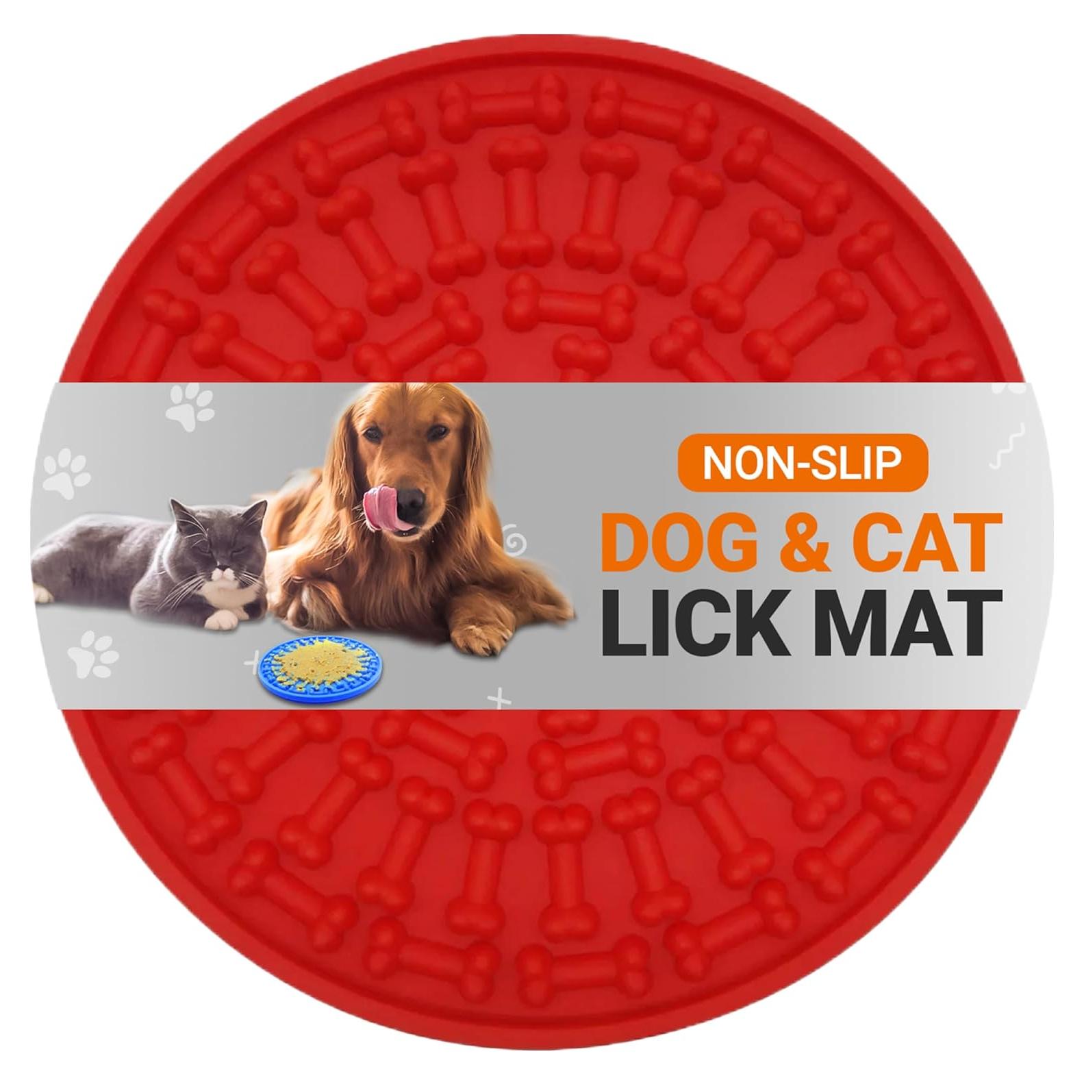 Alfombrilla Interactiva para Perros Rack&Roll Rojo Antideslizante