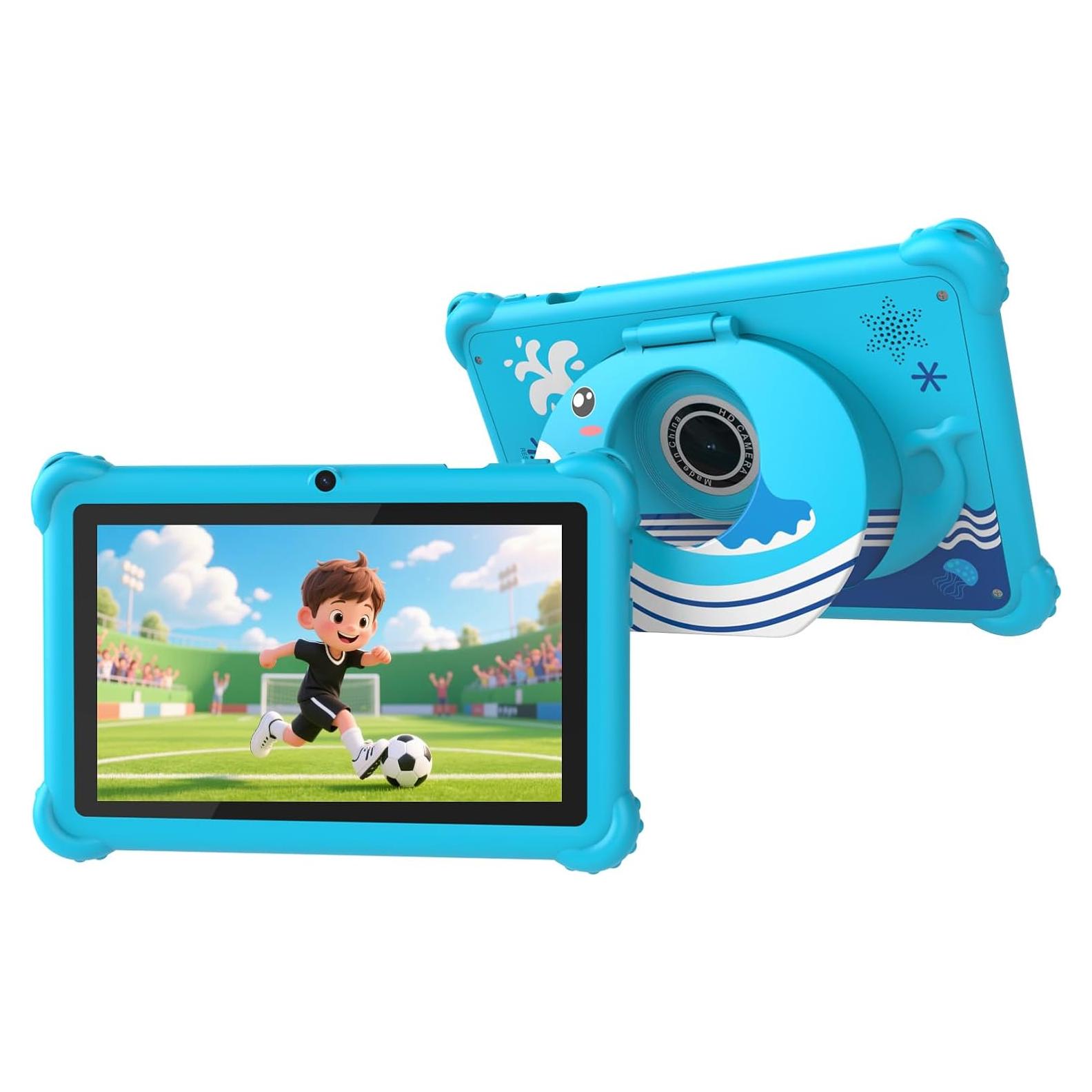 Tablet para Niños WUIUHOU 7" Android 12, 4GB RAM, 32GB ROM
