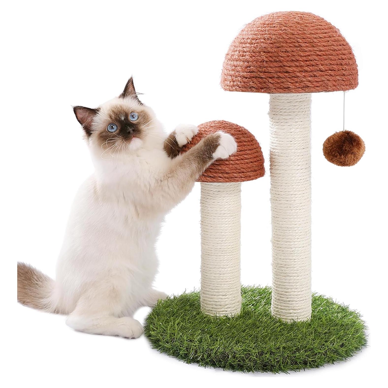 Poste Rascador para Gatos PETEPELA 48 cm con Sisal Natural