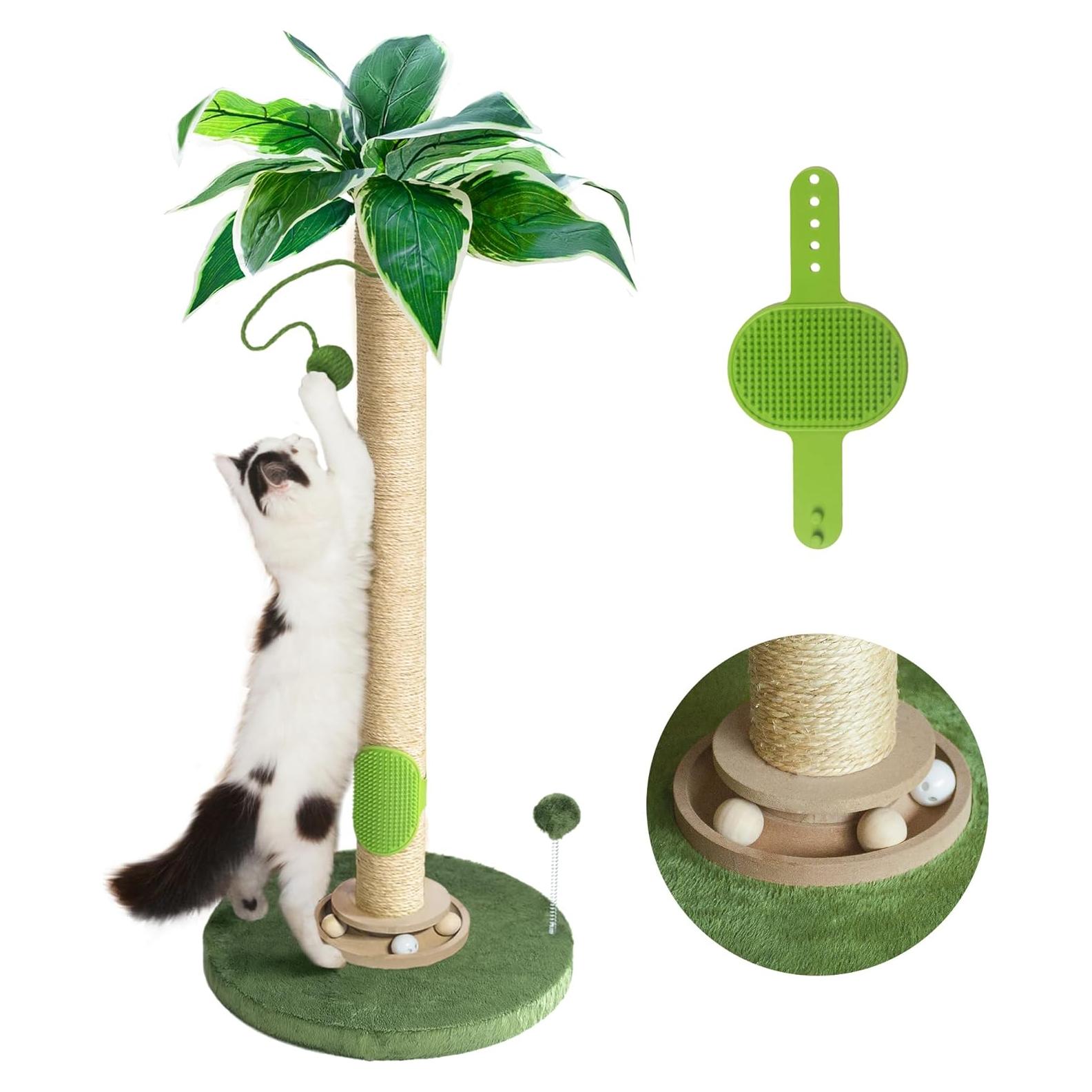 Poste Rascador para Gatos Fantasreen 83 cm con Juguetes
