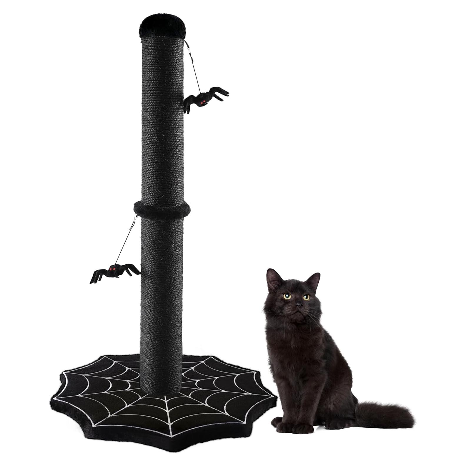 Rascador Gótico para Gatos PuzzlePaw Grande con Juguetes