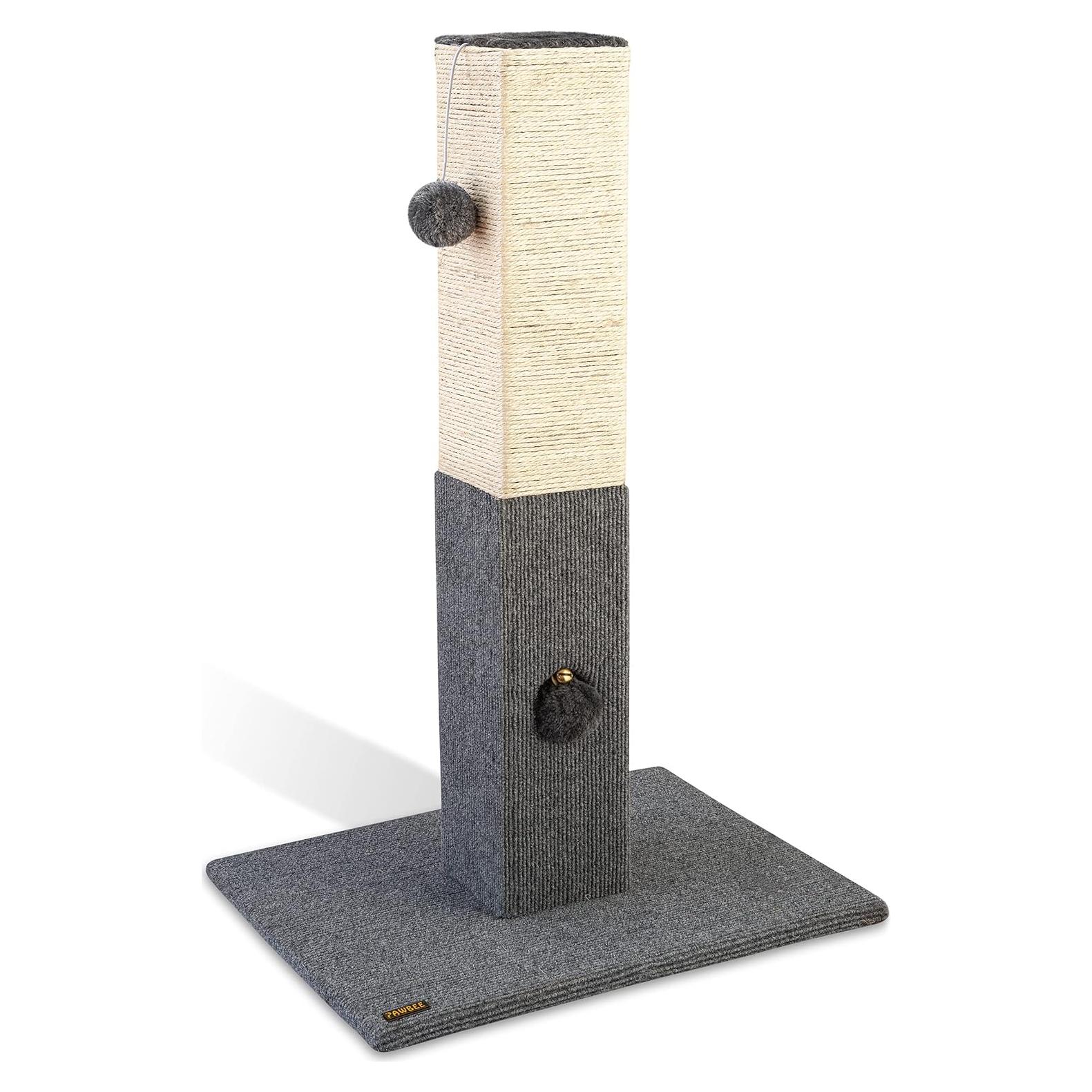 Poste Rascador para Gatos PAWBEE 81 cm con Sisal y Juguete
