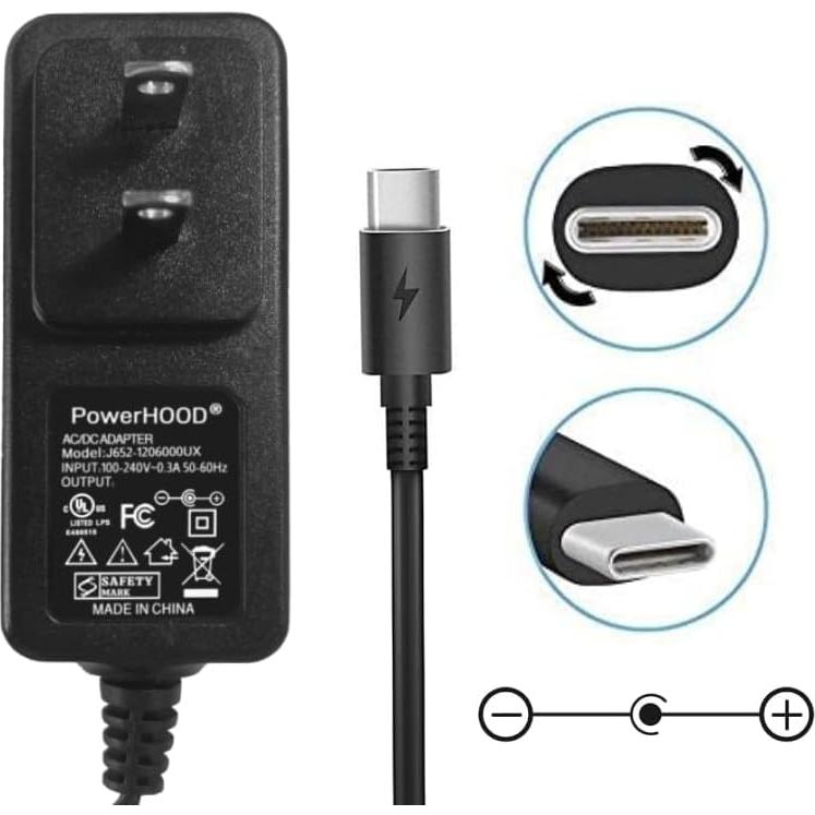 Adaptador AC/DC Tipo-C 5V PowerHOOD para Cámara Furbo