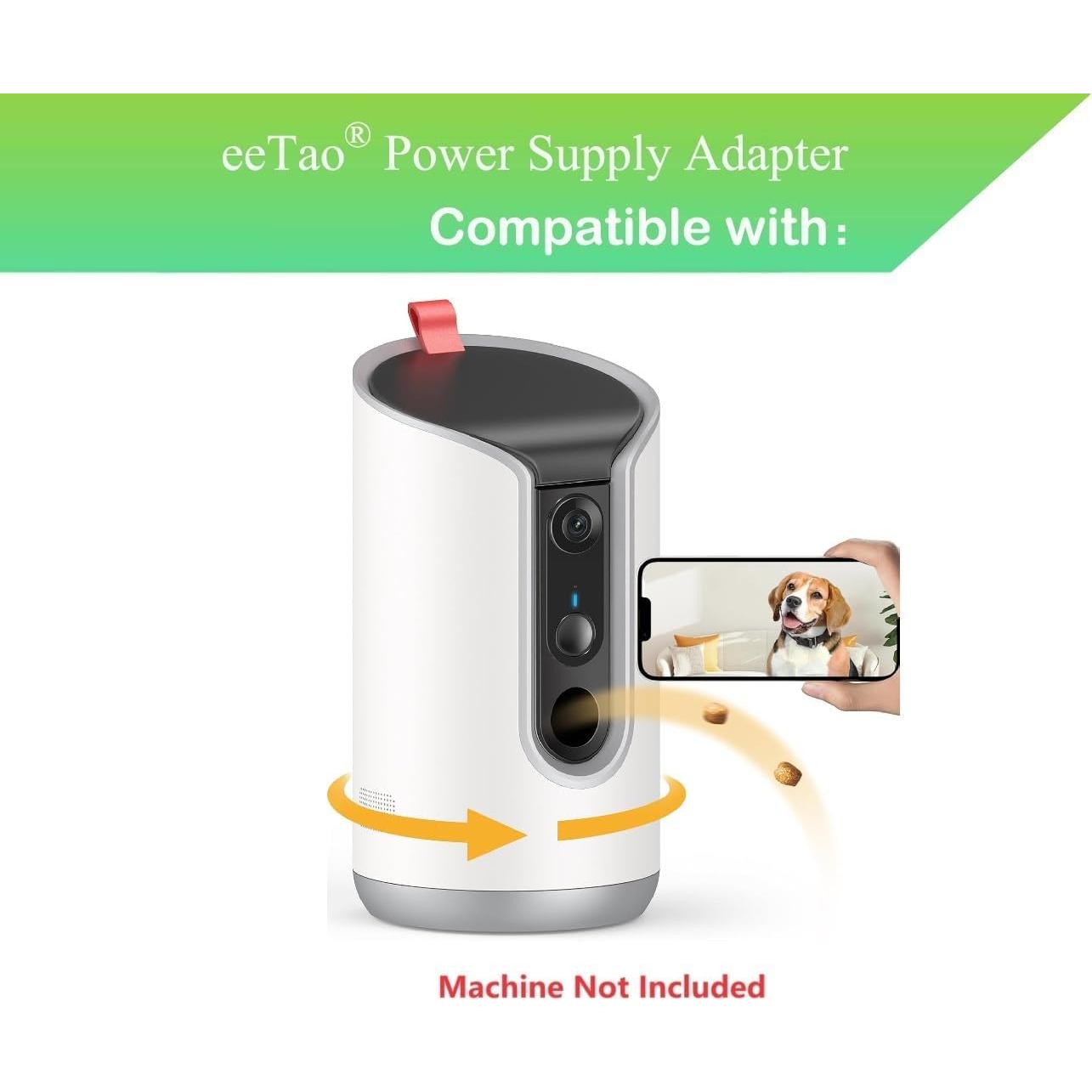 Adaptador USBC 5V eeTao para TKENPRO Pet 3T 2K Dispensador