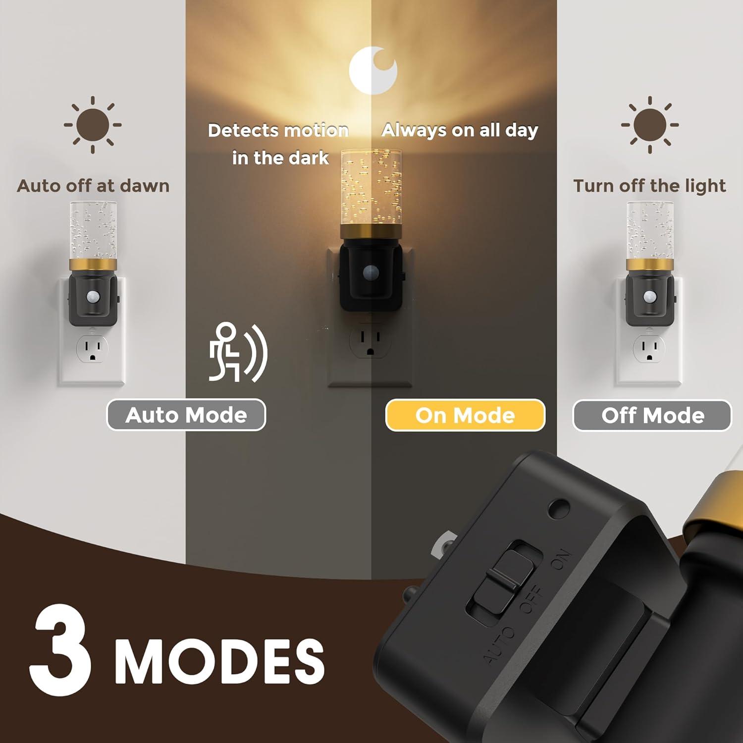 Luz Nocturna con Sensor de Movimiento LOHAS 1W Regulable 0-100LM