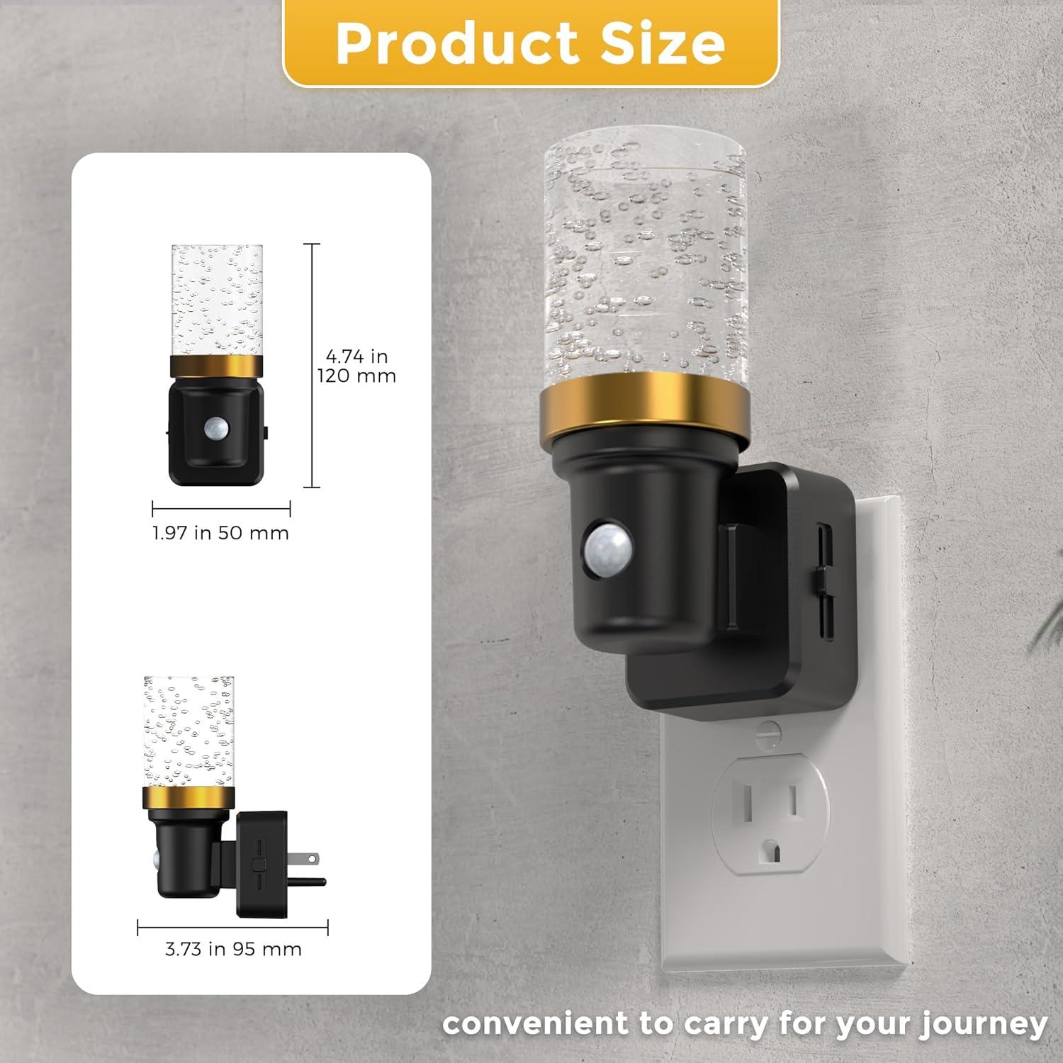 Luz Nocturna con Sensor de Movimiento LOHAS 1W Regulable 0-100LM