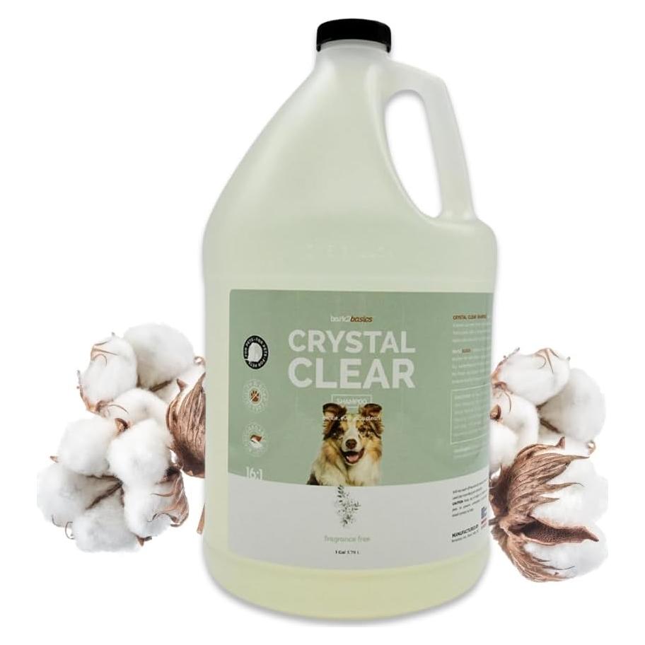 Champú para Perros Bark2Basics Crystal Clear 3.89 kg - Natural