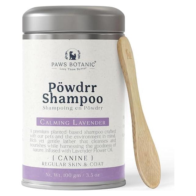Champú Seco para Perros Paws Botanic 99.22 g Sin Fragancia