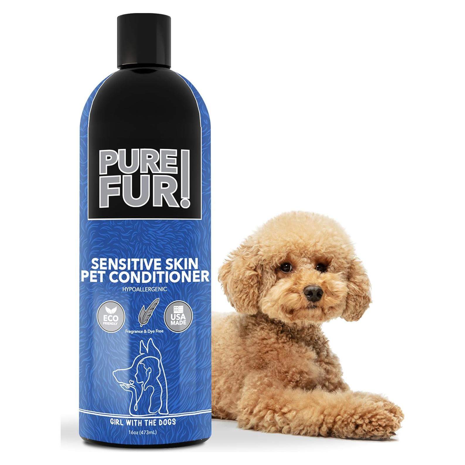 Acondicionador para perros Girl With The Dogs Pure Fur 473 ml