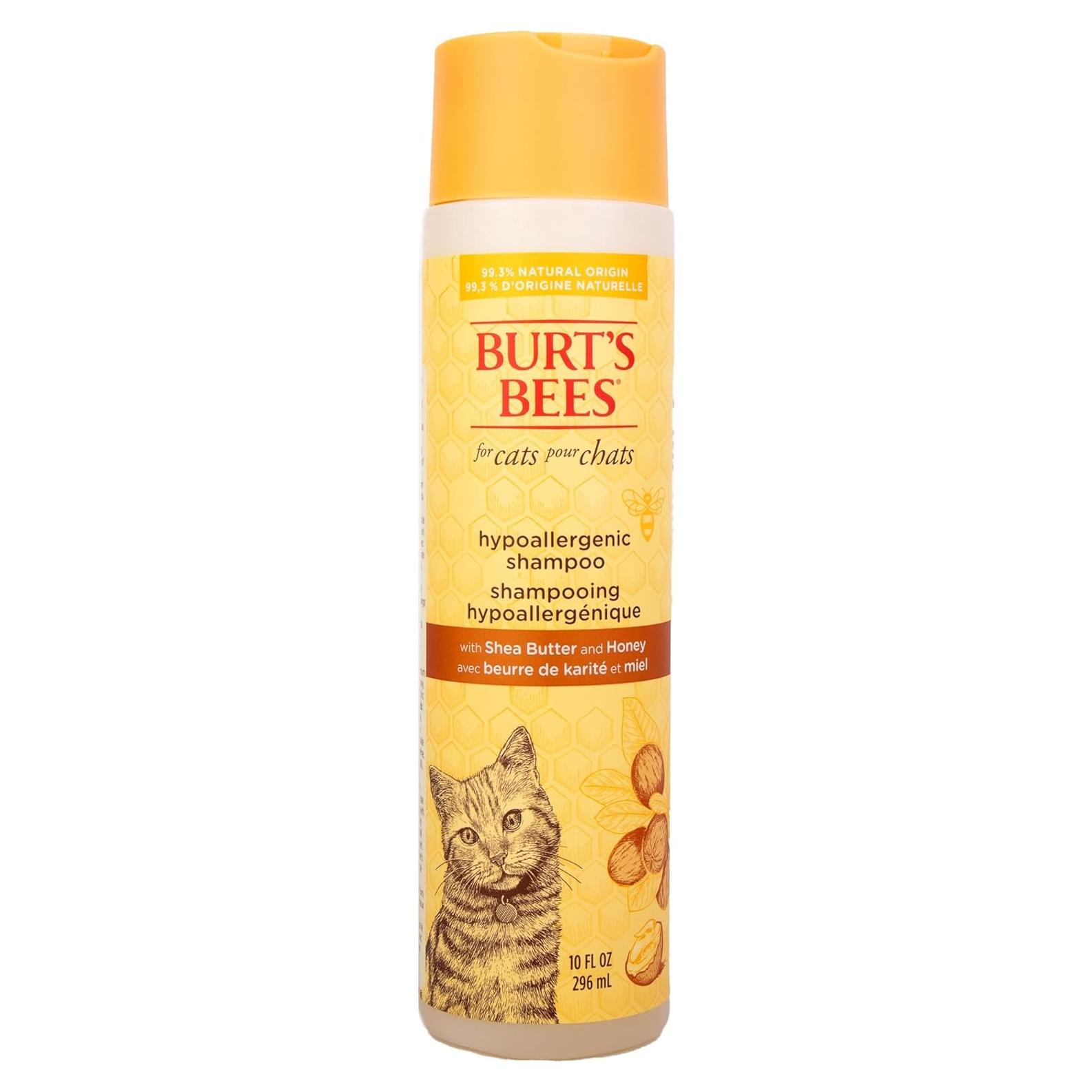 Champú Hipoalergénico para Gatos Burt's Bees 295 ml - Suave y Natural