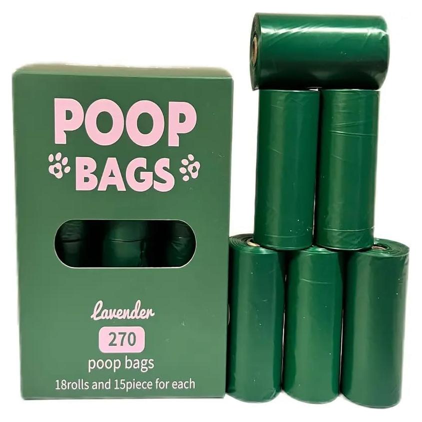 Bolsas Biodegradables para Perros Genérico Aroma Lavanda 270 Unidades