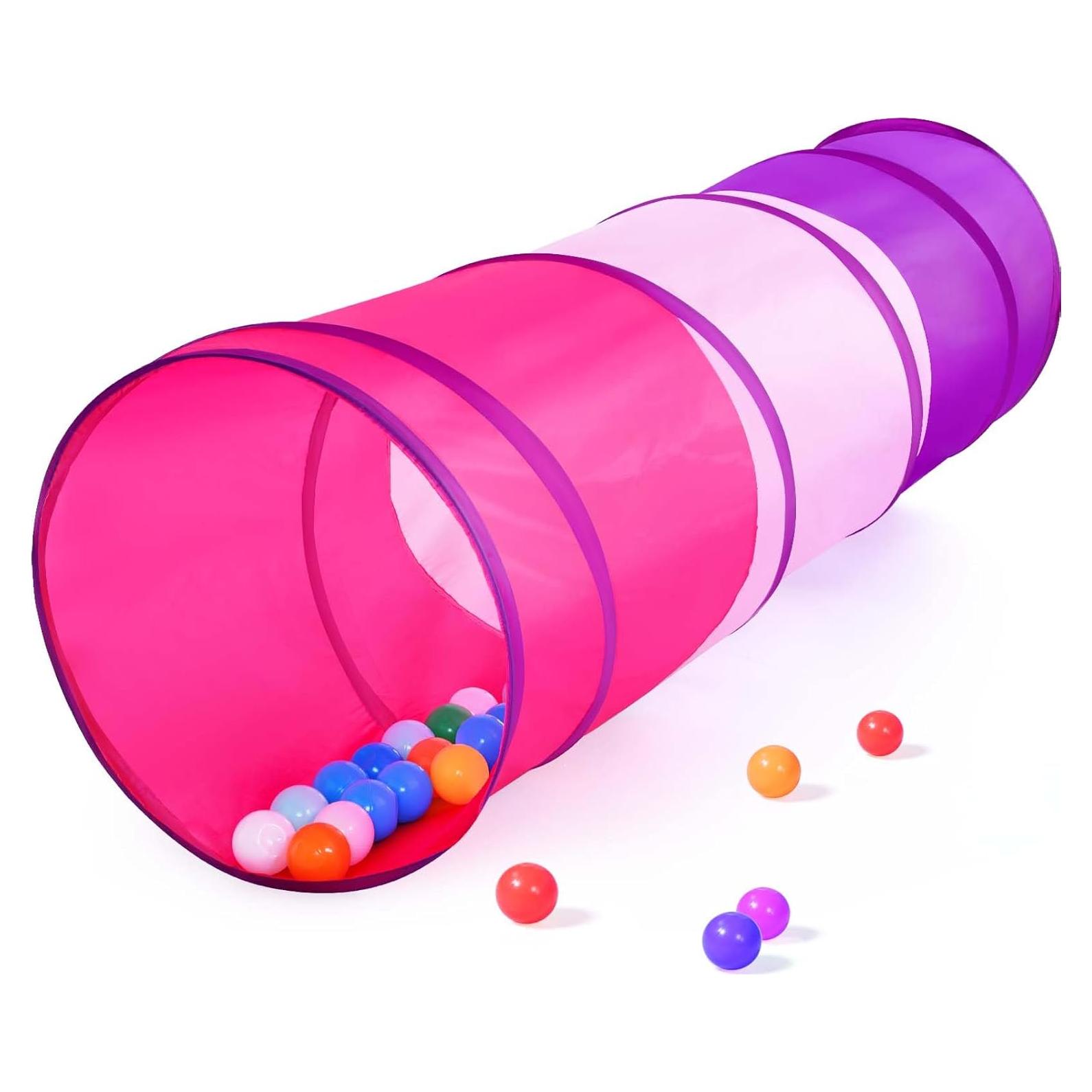 Túnel de Juego Colorido para Niños y Mascotas 1.83 m