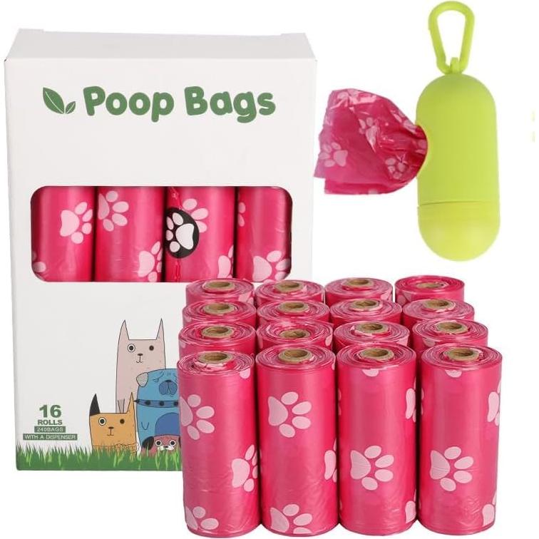 Bolsas de Excremento para Perros Kaluoer 240 Unidades Biodegradables
