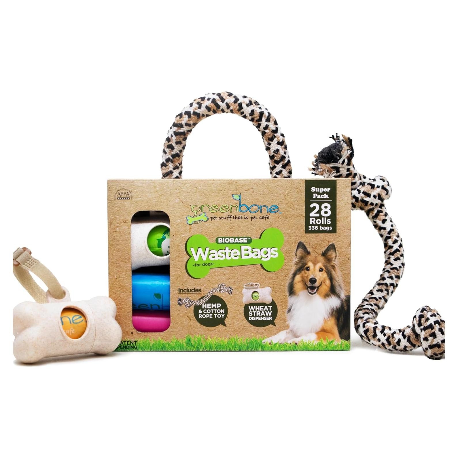 Bolsas para Excremento de Perro Greenbone 336 Unidades