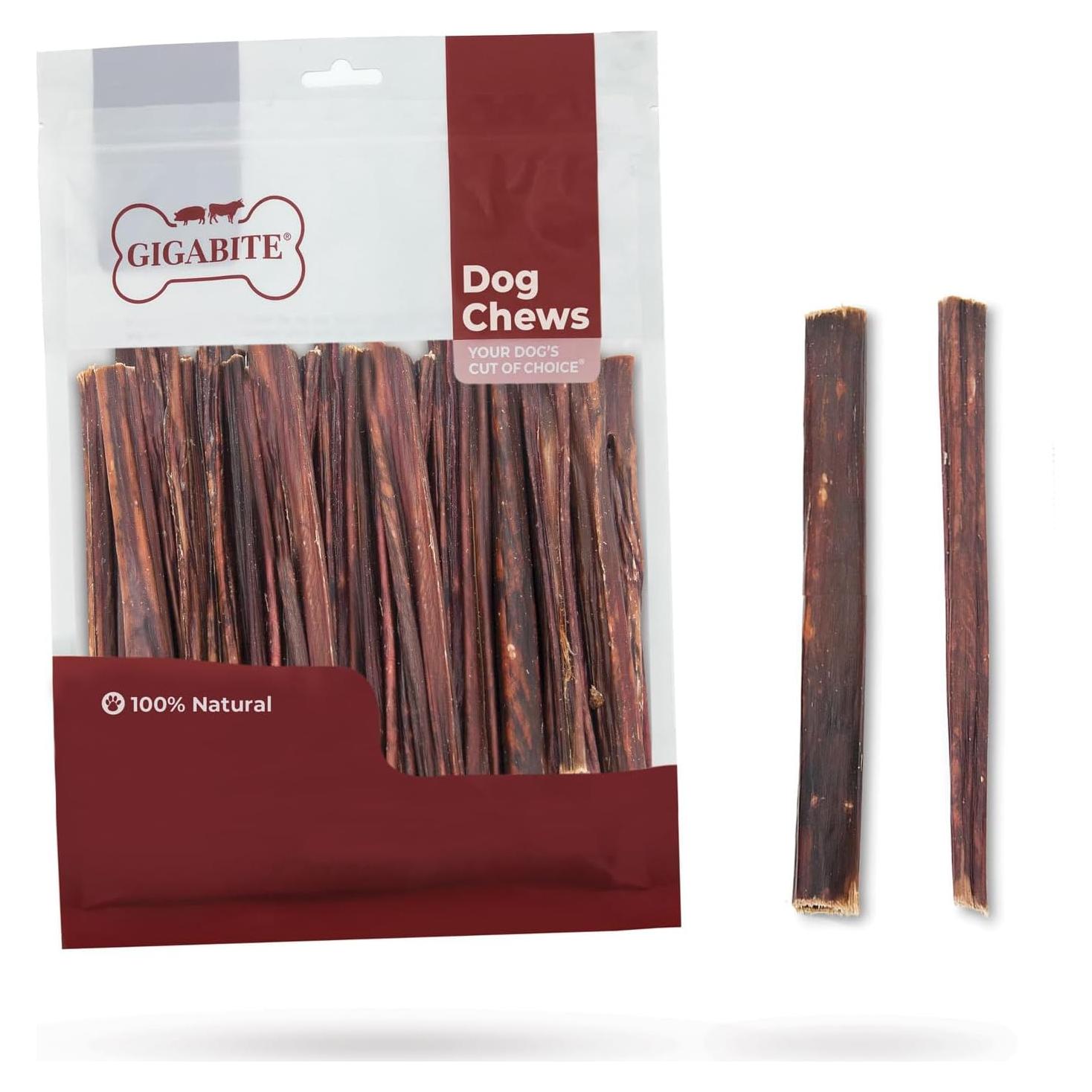 Palitos de Jerky de Esófago de Res GigaBite 50 Unidades 15.24 cm