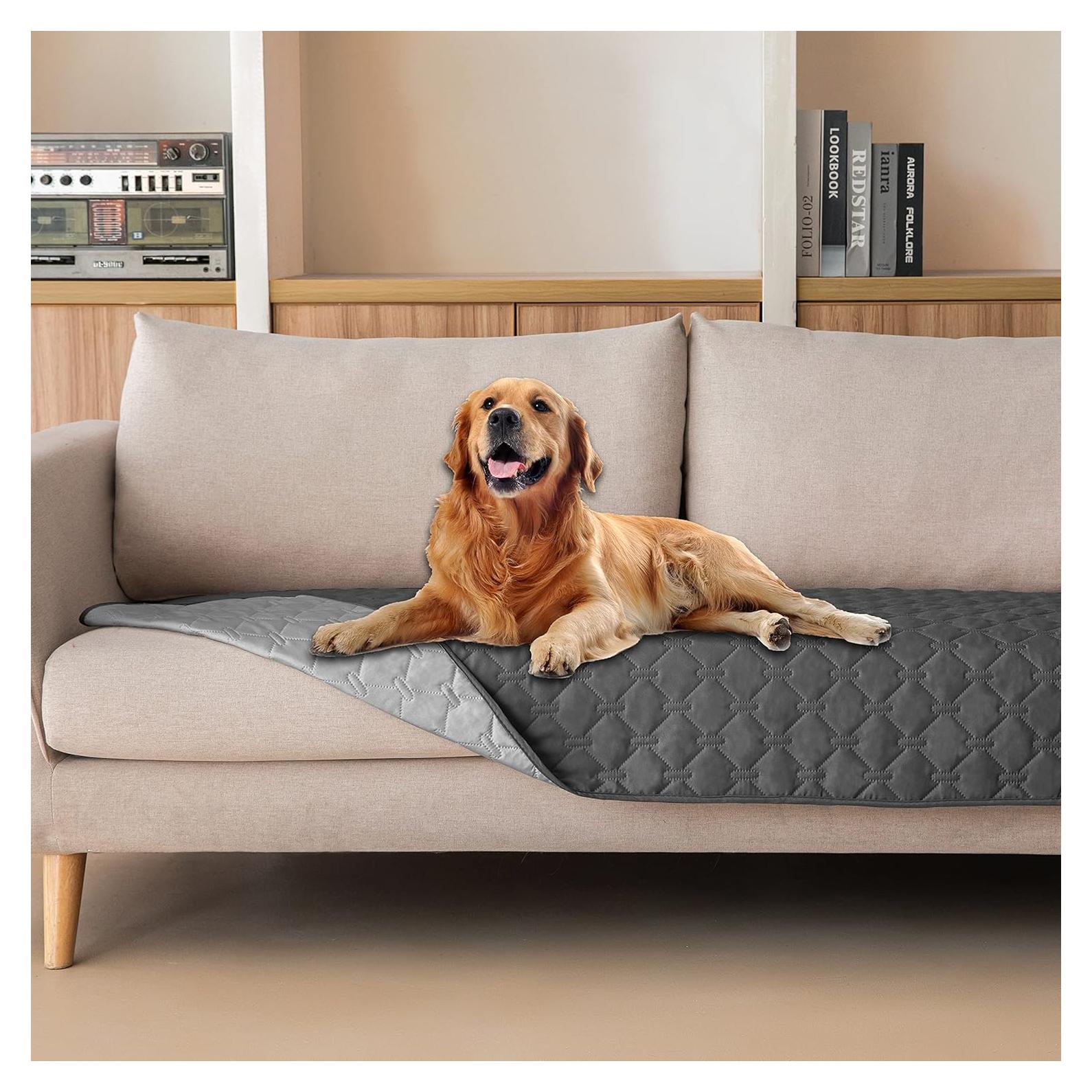 Manta Impermeable para Mascotas gogobunny 76x178 cm Gris