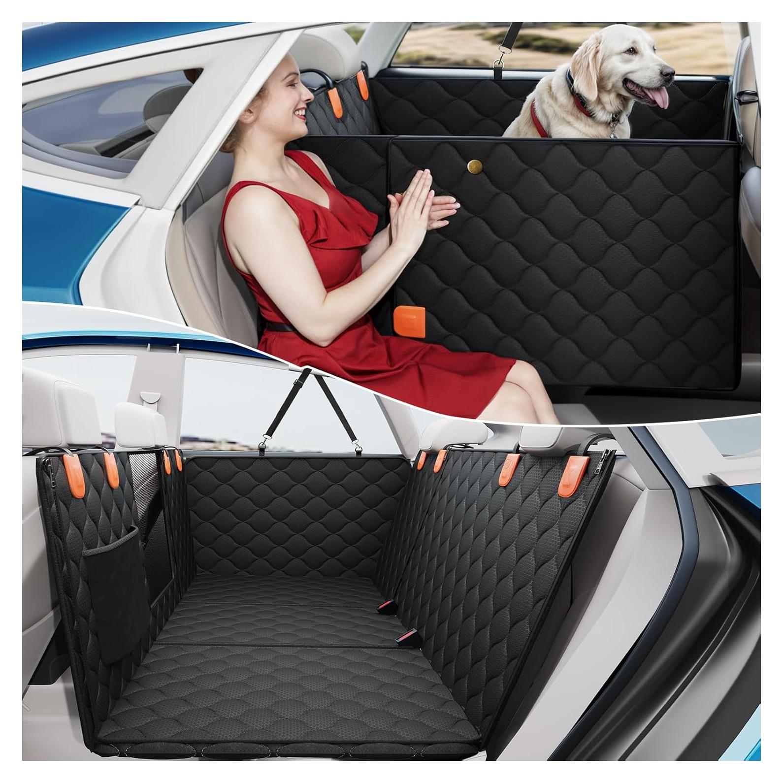 Funda de Asiento Trasero para Perros PETICON 2 en 1 Impermeable