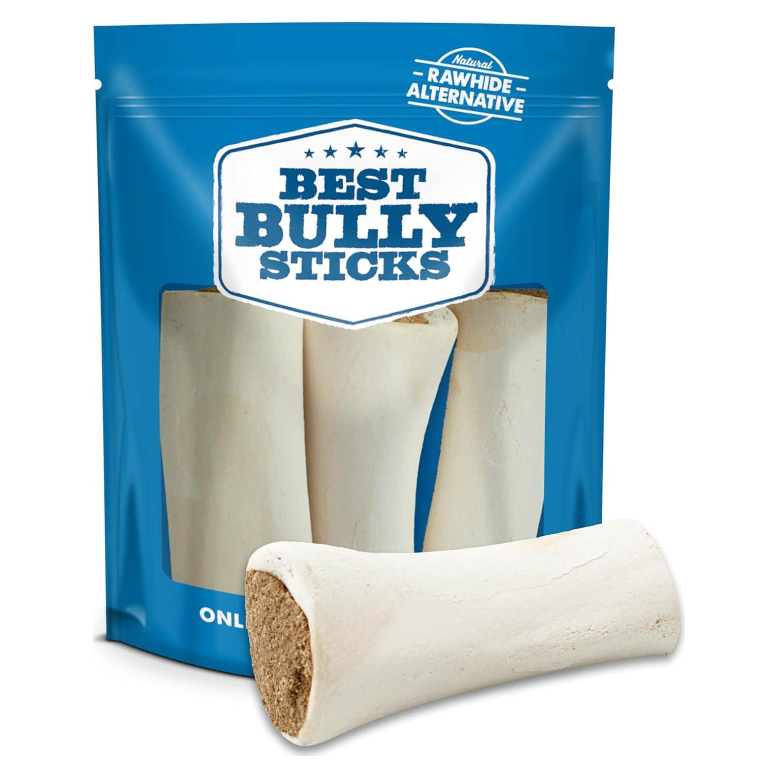 Huesos de Espinilla Rellenos Best Bully Sticks 12.7-15.2 cm - 3 Unidades