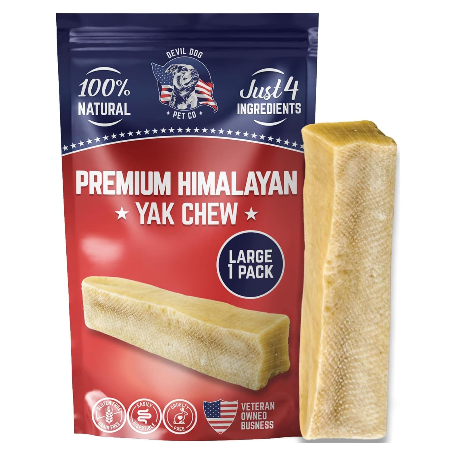 Masticables de Queso de Yak para Perros Devil Dog - Grande