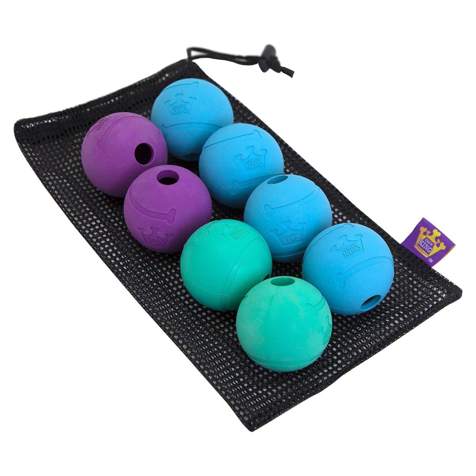 Pelotas para Perros Chew King - Caucho Natural 6.35 cm