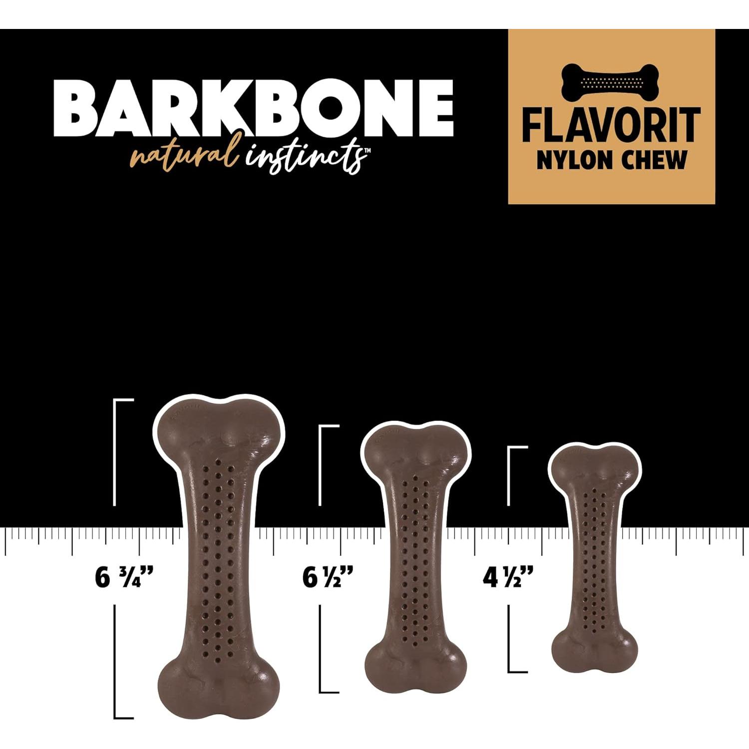 Hueso para Perros BarkBone Flavorit Mantequilla de Maní 14 cm
