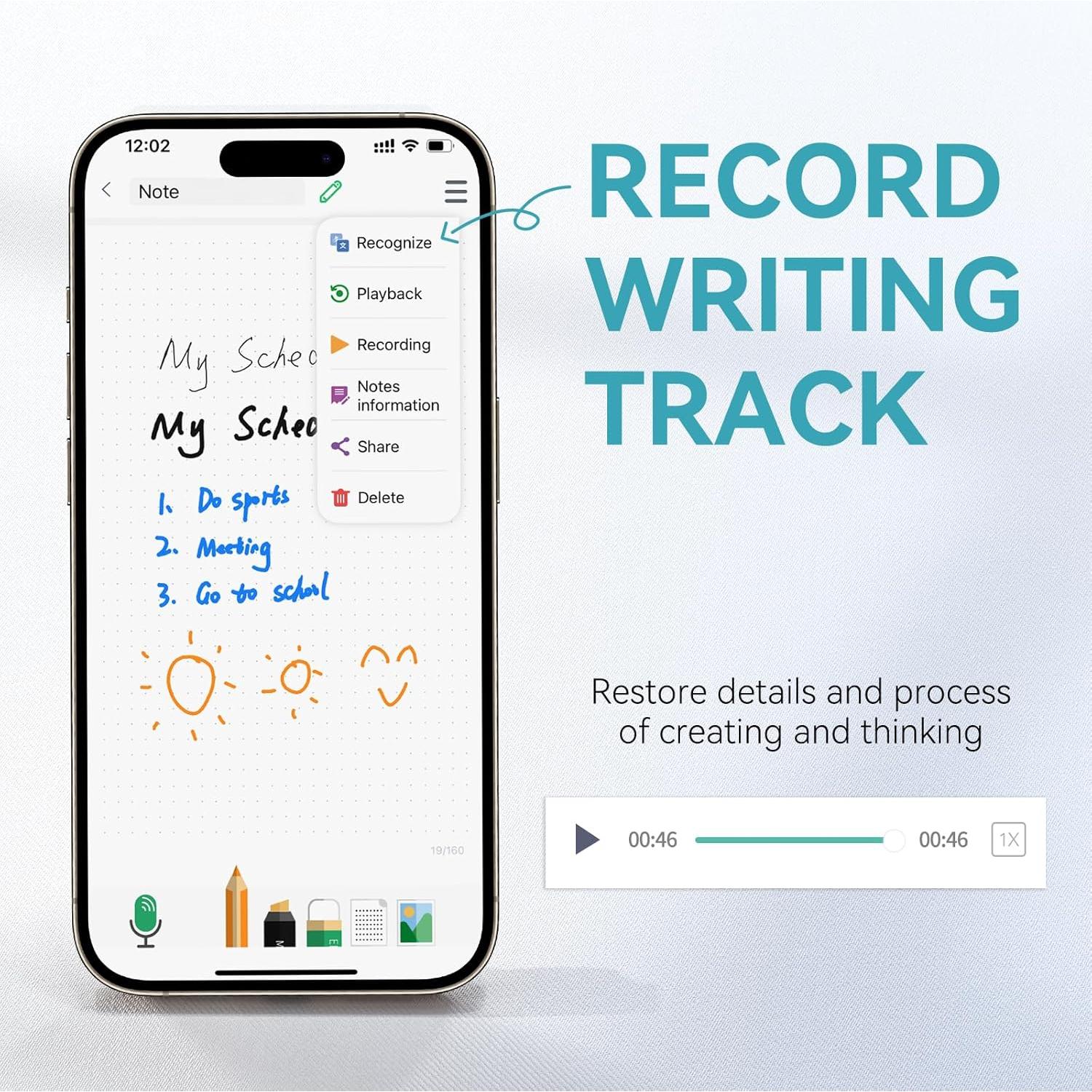 Bolígrafo Digital Inalámbrico NEWYES SyncPen 4 con Cuaderno