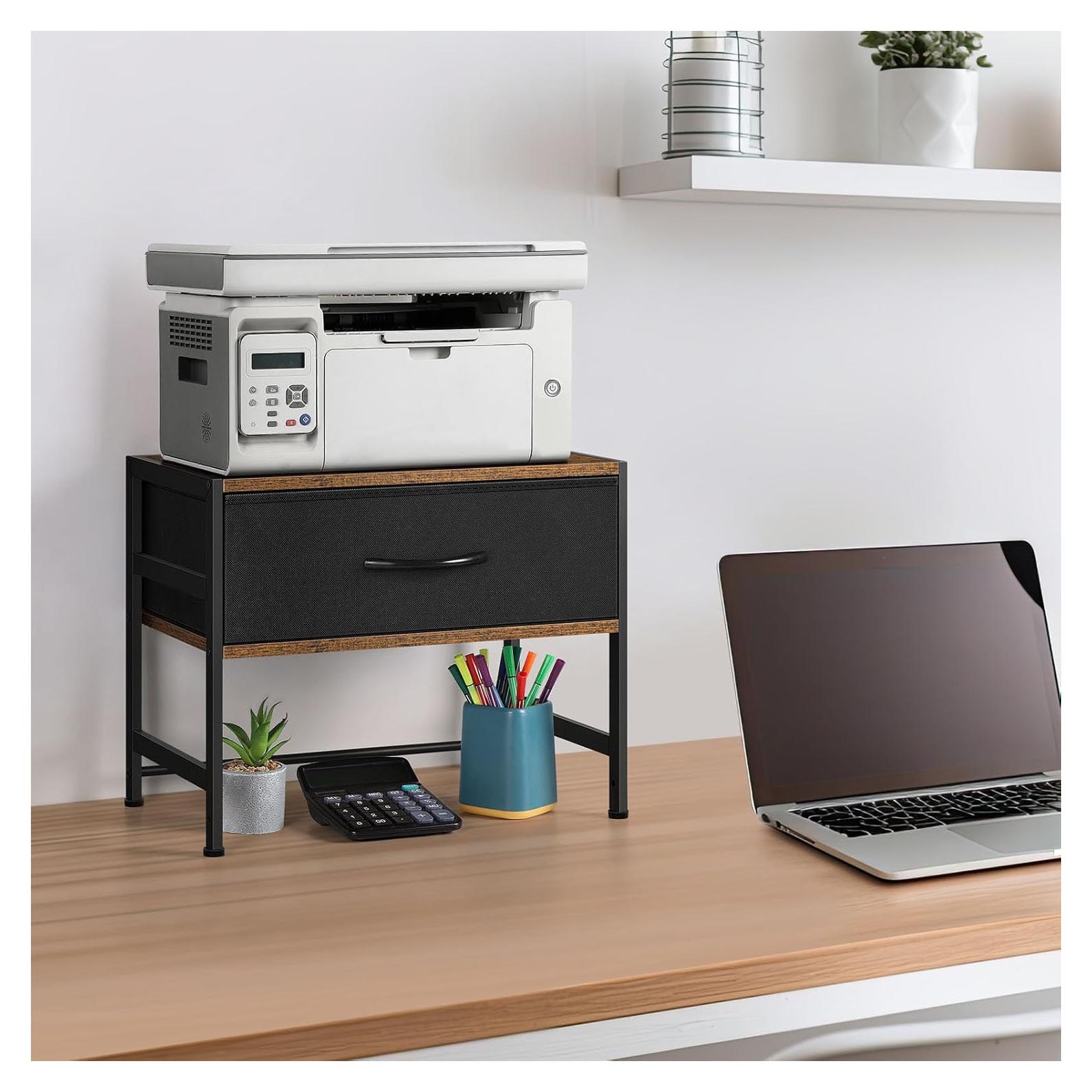 Soporte para Impresora Luplom Zen4719-BN1 Marrón Rústico