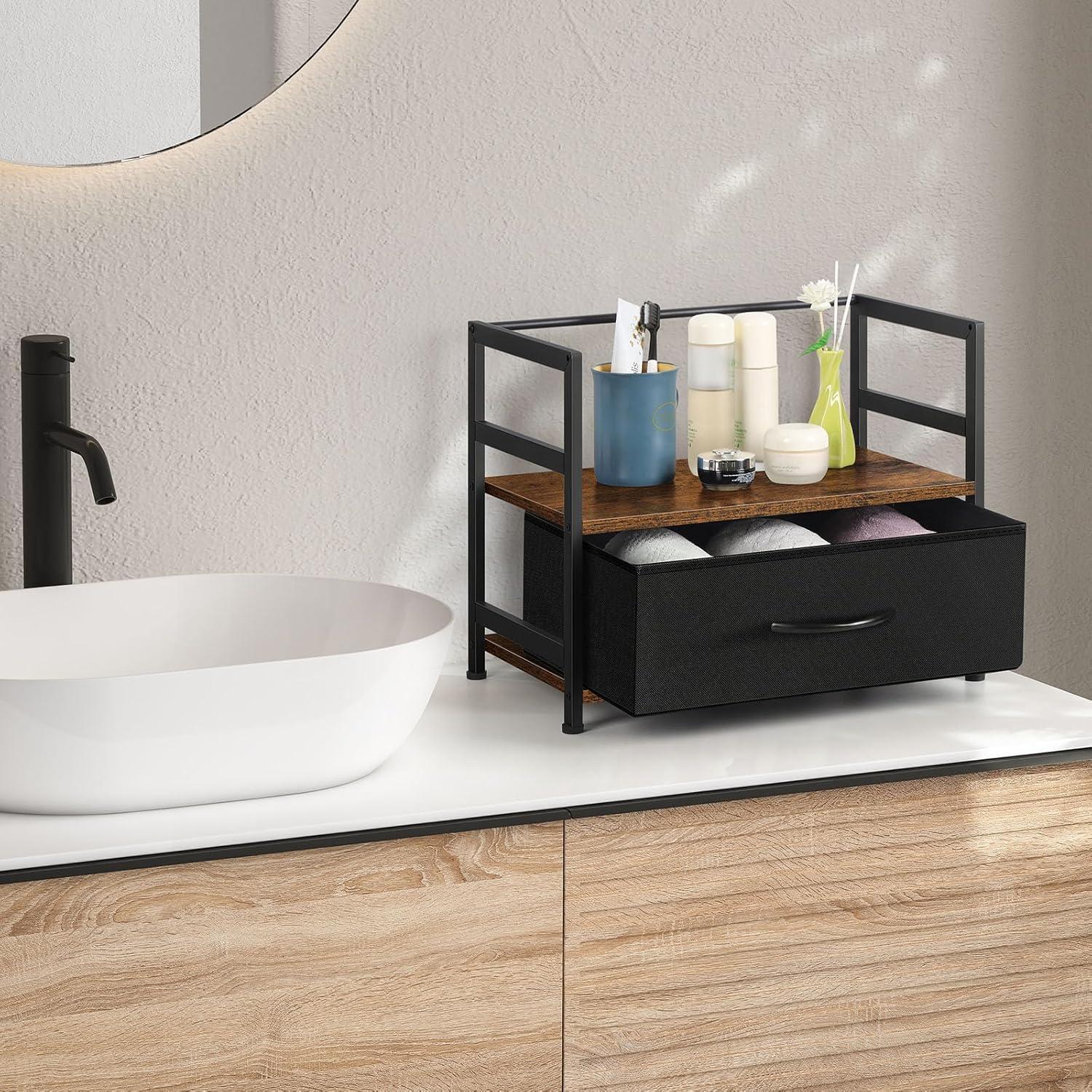 Soporte para Impresora Luplom Zen4719-BN1 Marrón Rústico