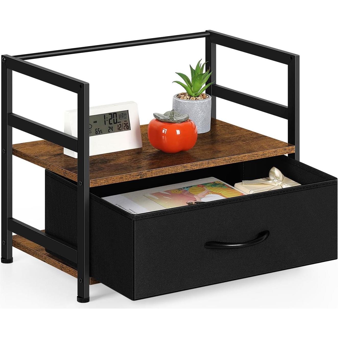 Soporte para Impresora Luplom Zen4719-BN1 Marrón Rústico