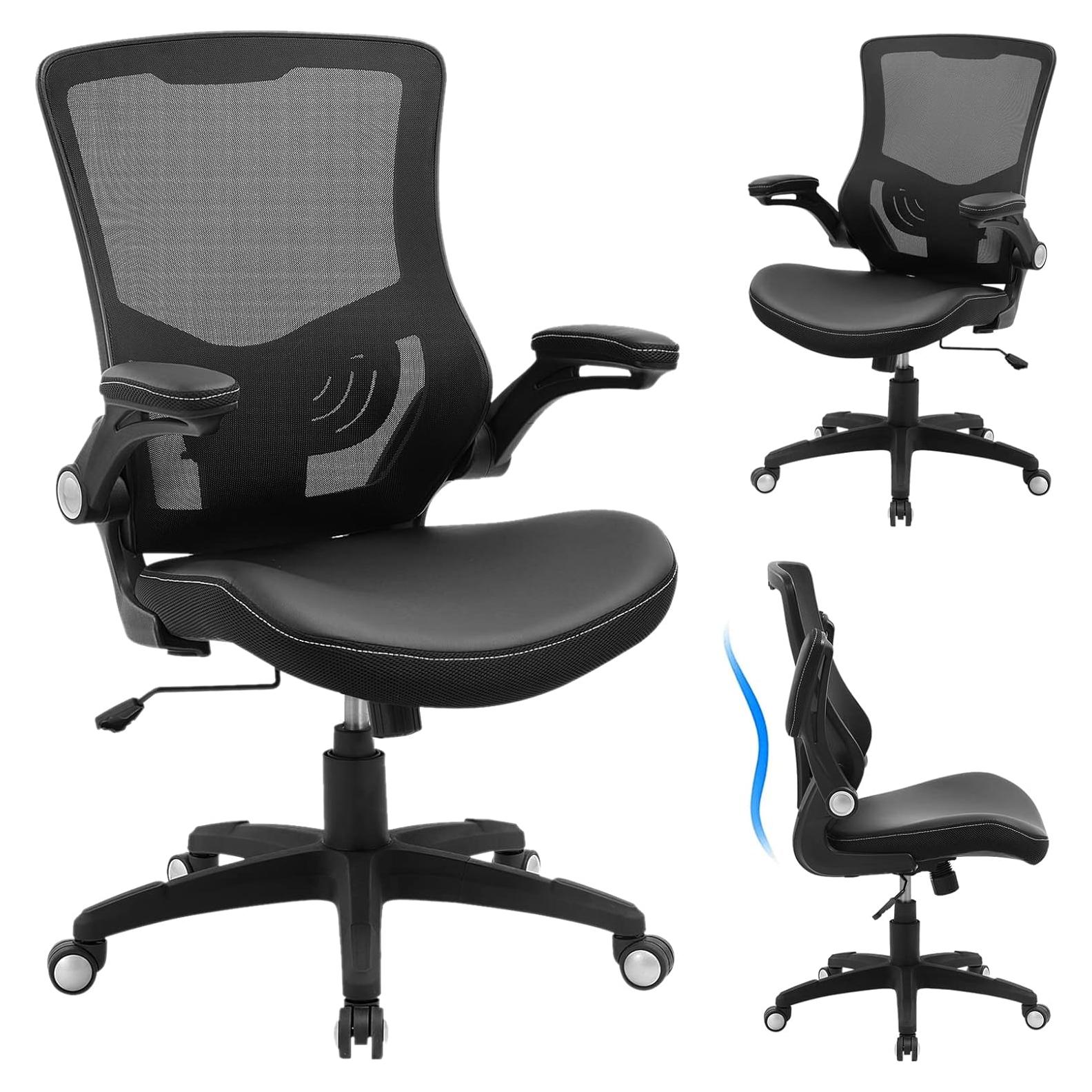Silla de Oficina Ergonómica X XISHE con Respaldo de Malla y Soporte Lumbar
